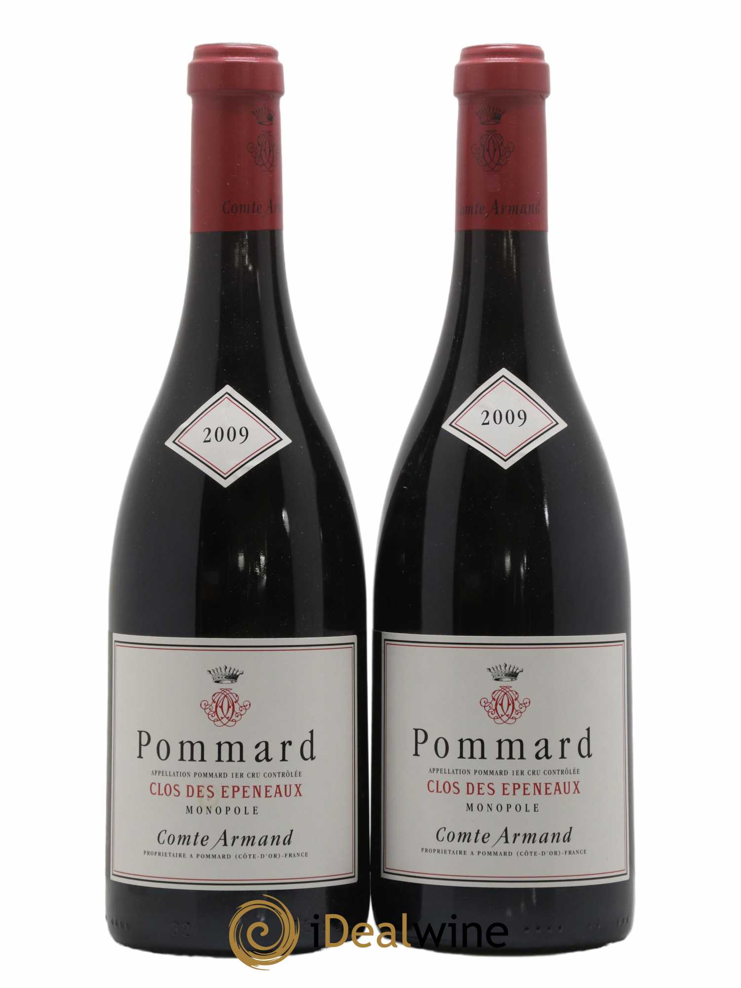 Pommard 1er Cru Clos des Epeneaux Comte Armand 2009 - Lot de 2 bouteilles - 0