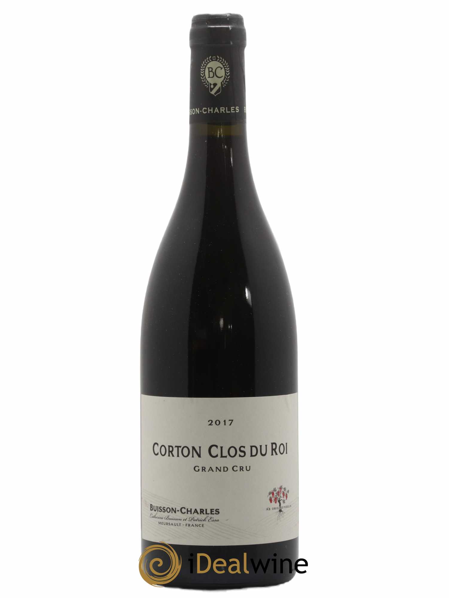 Corton Grand Cru Clos du Roi Buisson Charles 2017 - Lot de 1 bouteille - 0