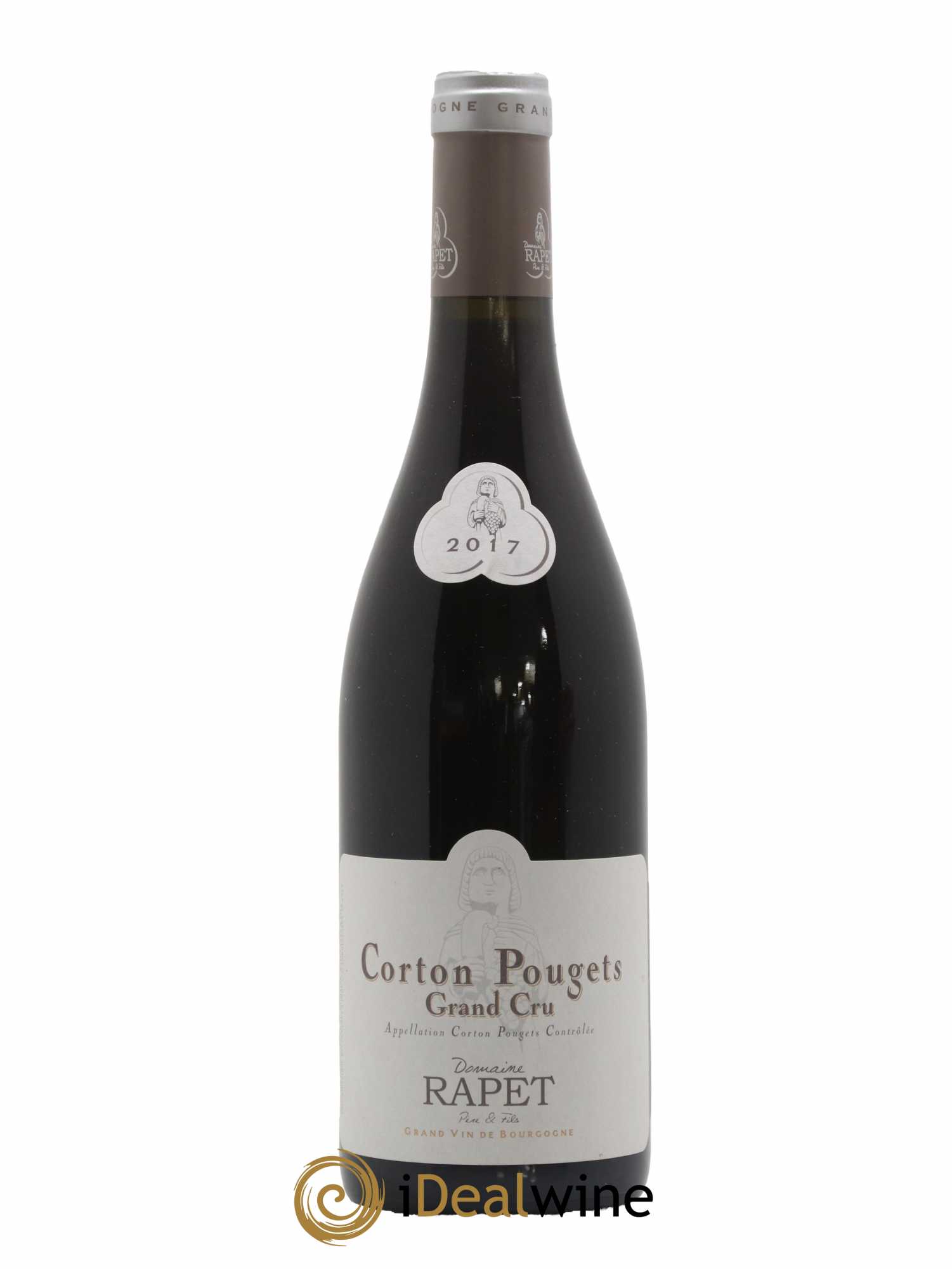 Corton Grand Cru Pougets Rapet Père & Fils 2017 - Lot de 1 bouteille - 0