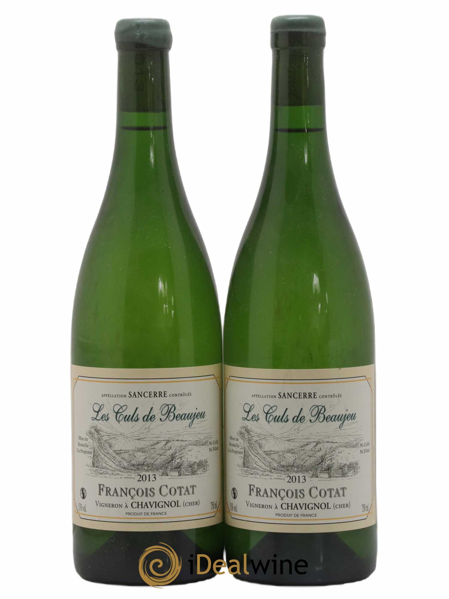 Sancerre Les Culs de Beaujeu François Cotat 2013 - Lot de 2 bouteilles - 0