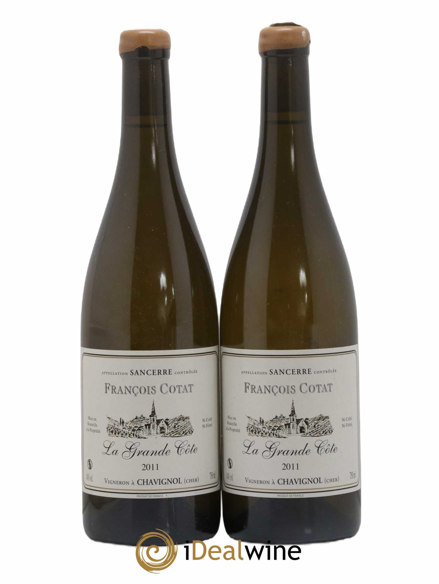 Sancerre La Grande Côte François Cotat 2011 - Lot de 2 bouteilles - 0