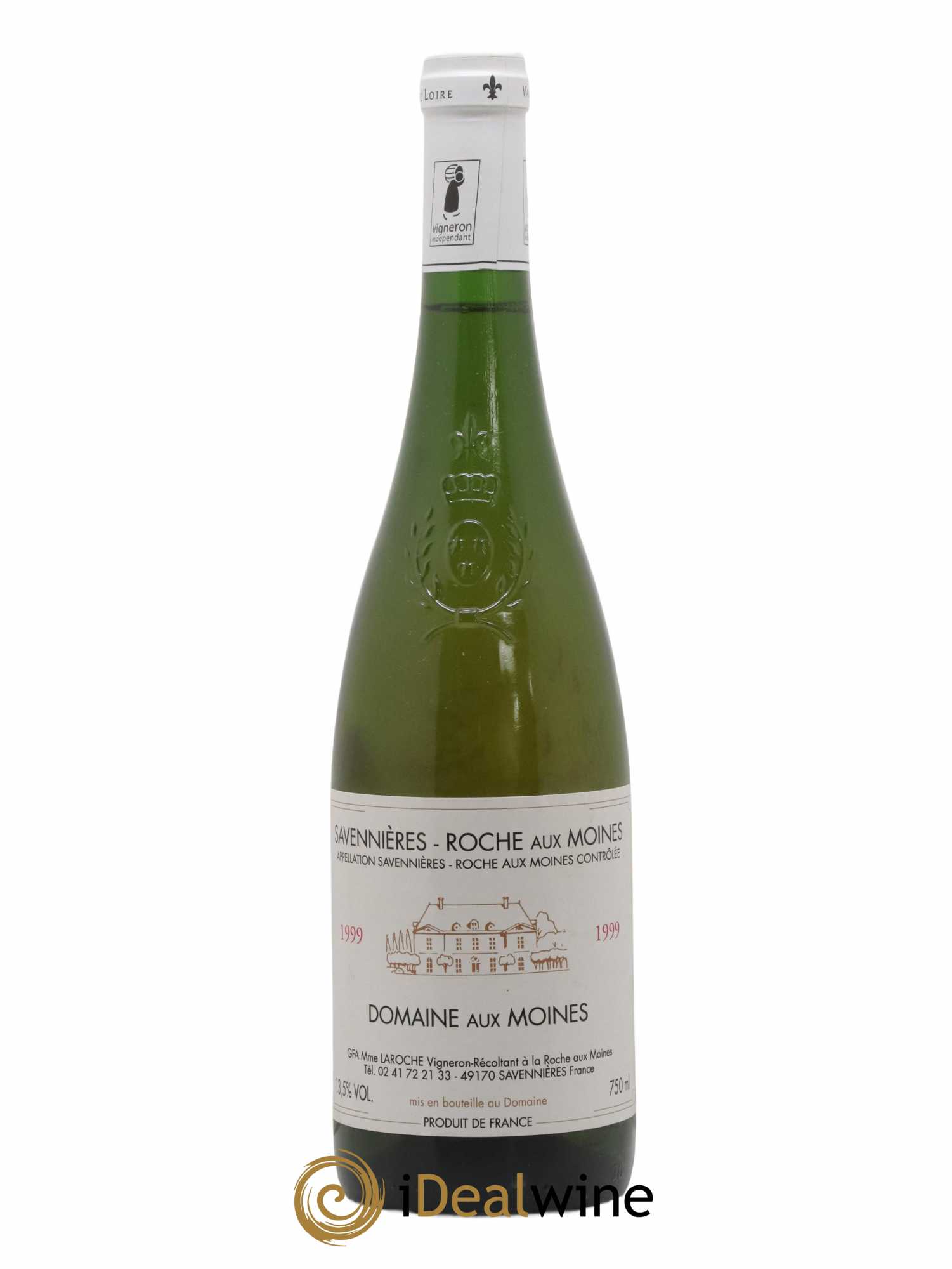 Savennières Roche aux Moines Domaine aux Moines 1999 - Lot de 1 bouteille - 0