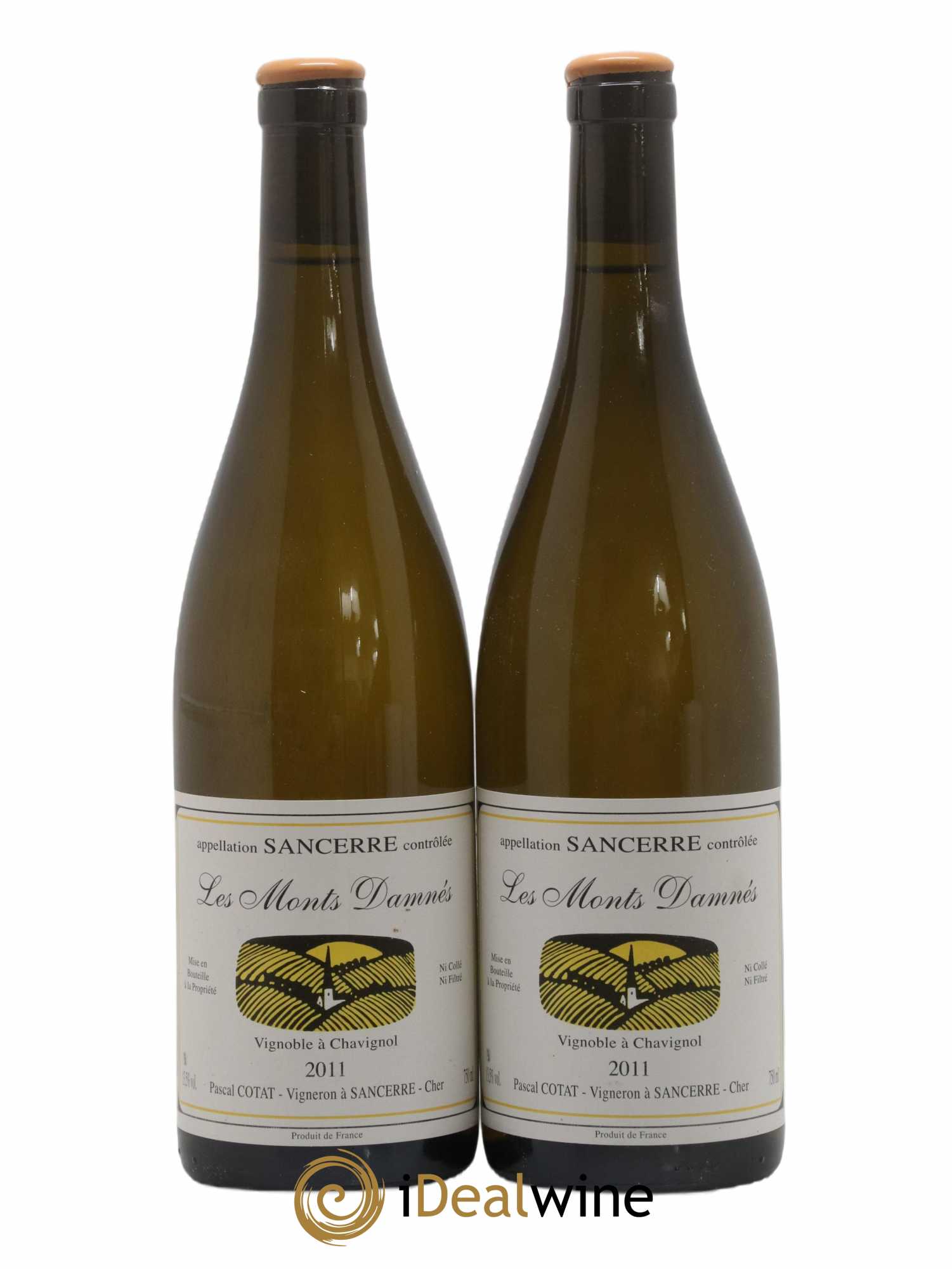 Sancerre Les Monts Damnés Pascal Cotat 2011 - Lot de 2 bouteilles - 0