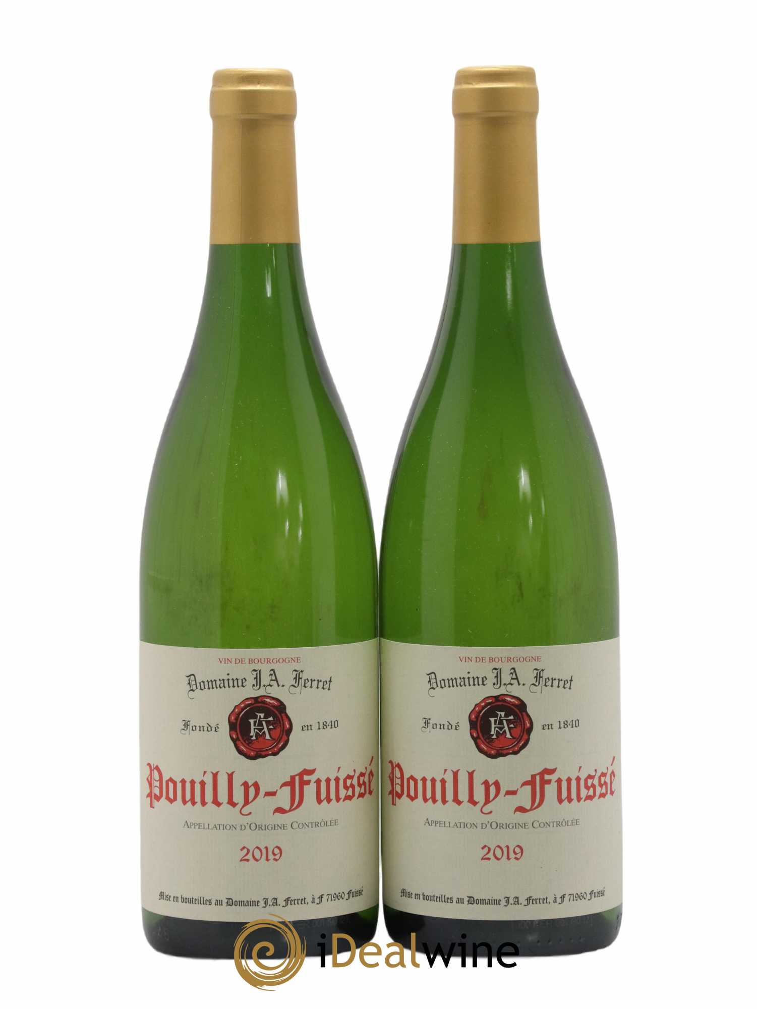 Pouilly-Fuissé J.A. Ferret (Domaine) 2019 - Lot de 2 bouteilles - 0