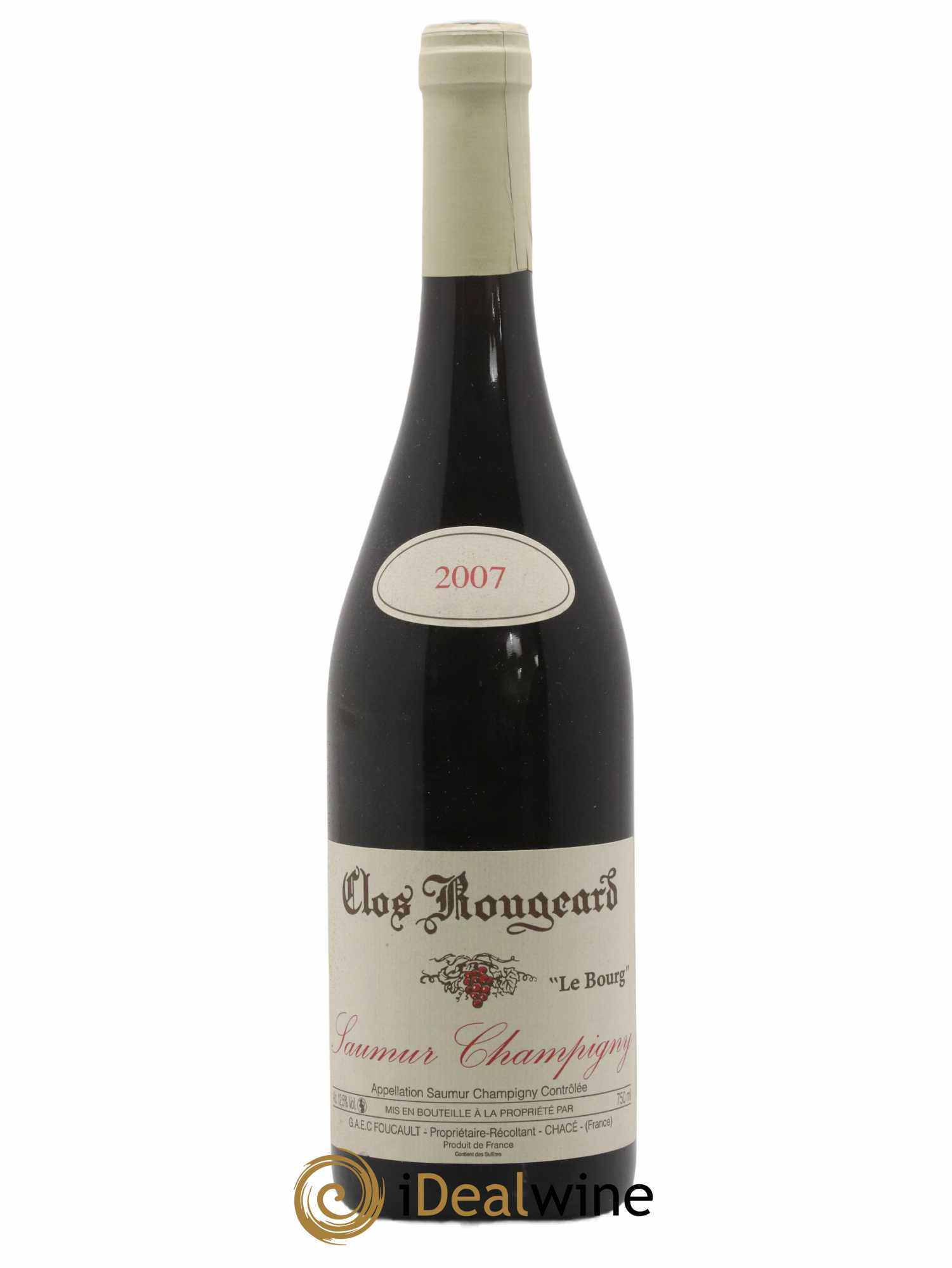 Saumur-Champigny Le Bourg Clos Rougeard 2007 - Lot of 1 bottle - 0