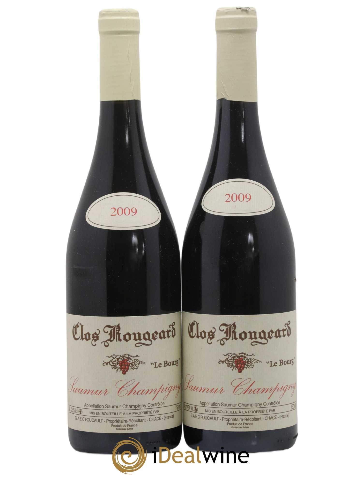 Saumur-Champigny Le Bourg Clos Rougeard 2009 - Lot of 2 bottles - 0