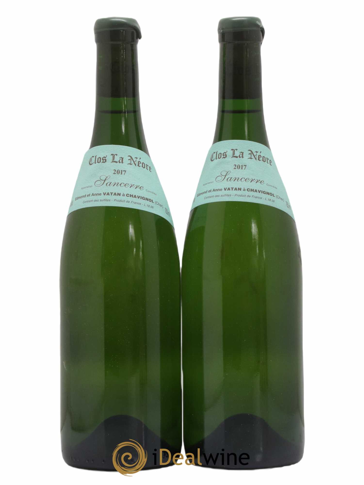 Sancerre Clos la Neore Edmond Vatan 2017 - Lot de 2 bouteilles - 0
