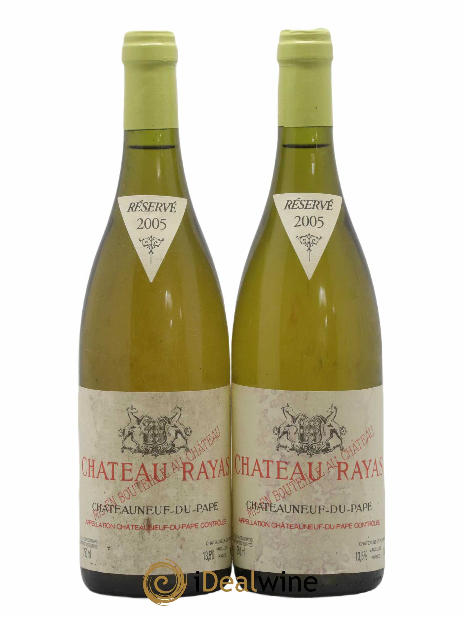 Châteauneuf-du-Pape Château Rayas Emmanuel Reynaud 2005 - Lot de 2 bouteilles - 0