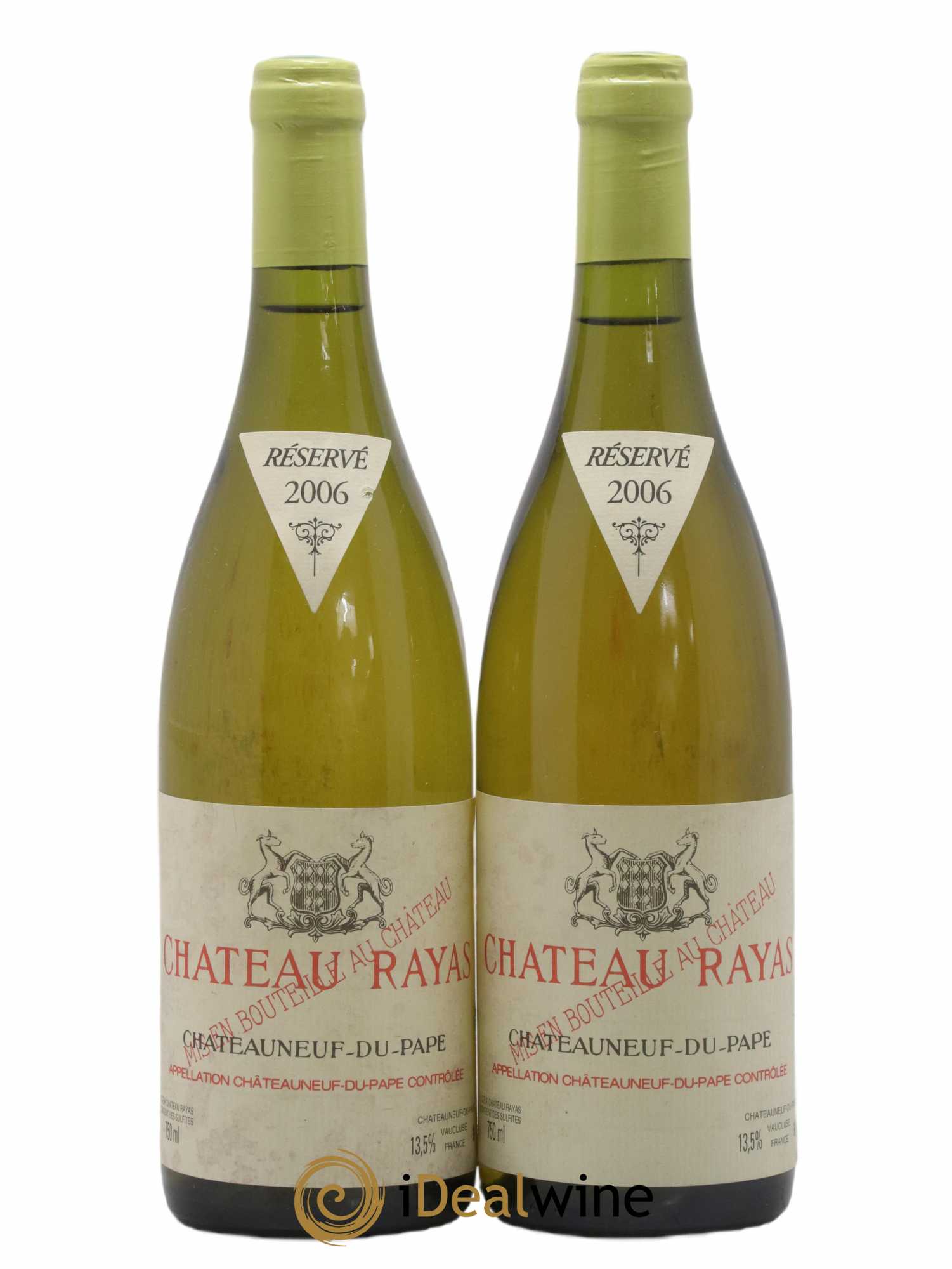 Châteauneuf-du-Pape Château Rayas Emmanuel Reynaud 2006 - Lot de 2 bouteilles - 0