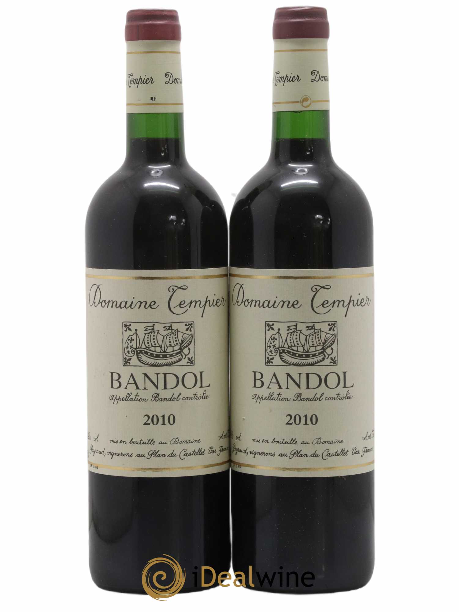 Bandol Domaine Tempier Famille Peyraud 2010 - Lot de 2 bouteilles - 0