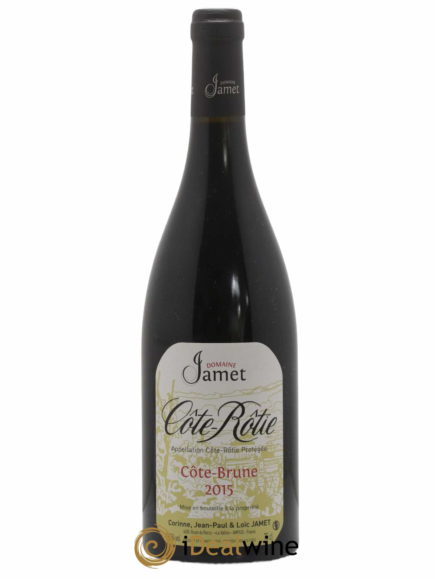 Côte-Rôtie Côte Brune Jamet (Domaine) 2015 - Lot de 1 bouteille - 0