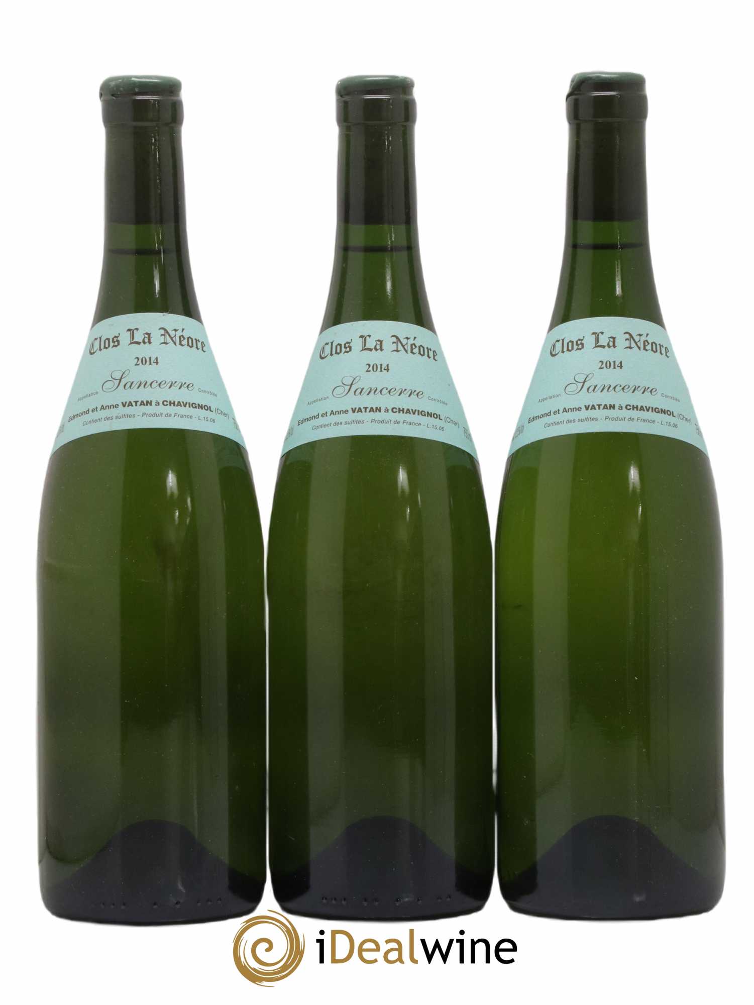 Sancerre Clos la Neore Edmond Vatan 2014 - Lot de 3 bouteilles - 0