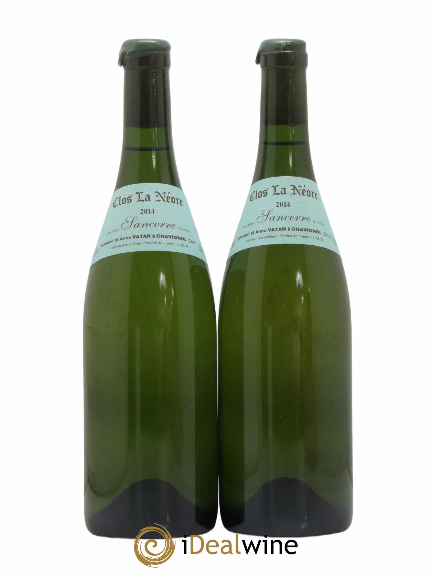 Sancerre Clos la Neore Edmond Vatan 2014 - Lot de 2 bouteilles - 0