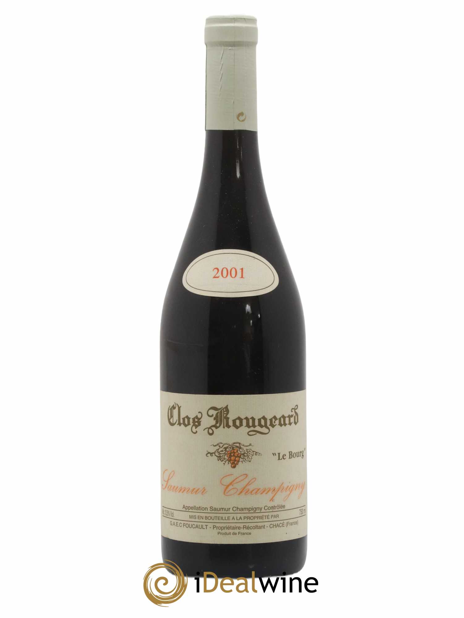 Saumur-Champigny Le Bourg Clos Rougeard 2001 - Lot de 1 bouteille - 0