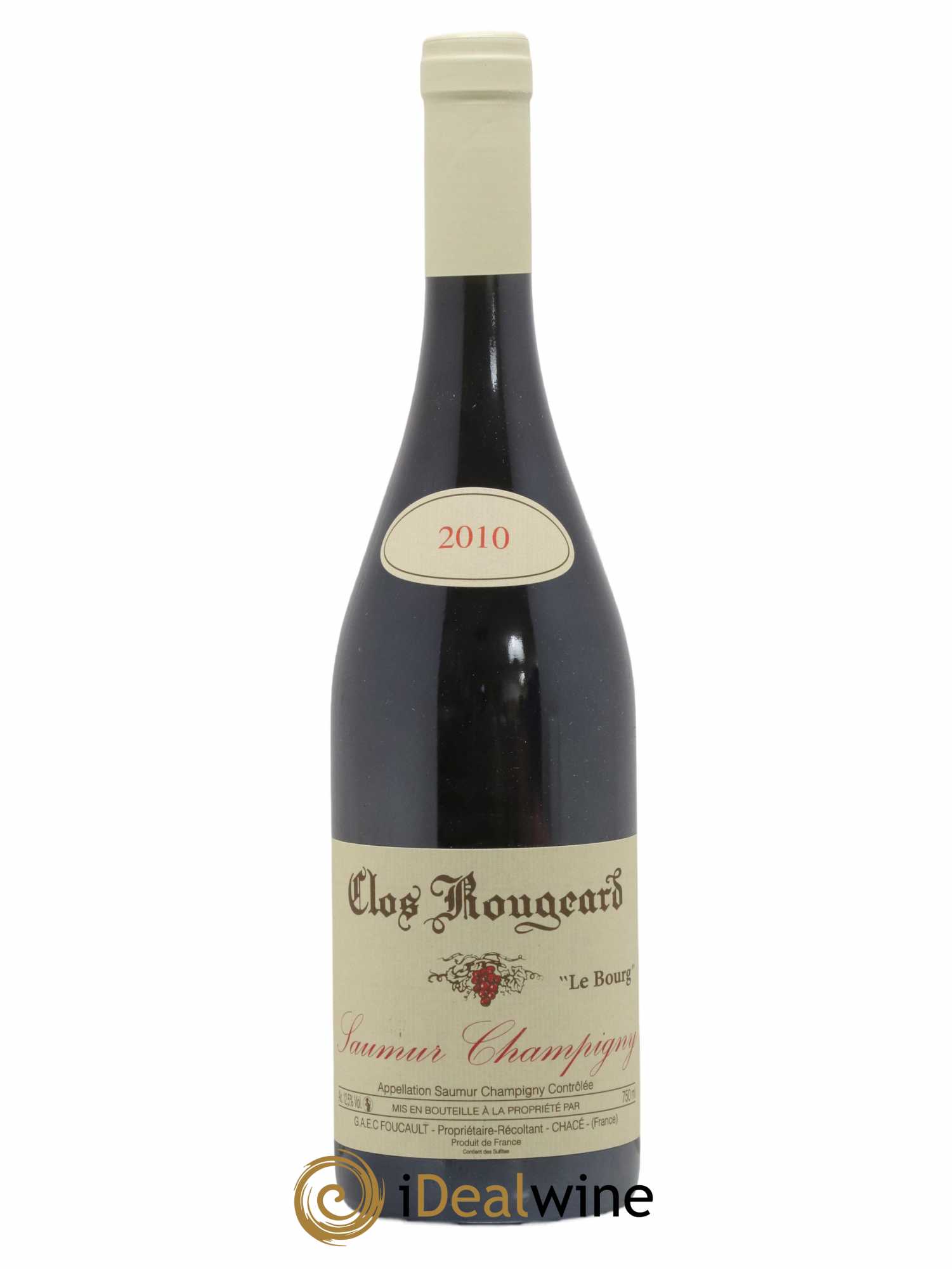 Saumur-Champigny Le Bourg Clos Rougeard 2010 - Lot of 1 bottle - 0