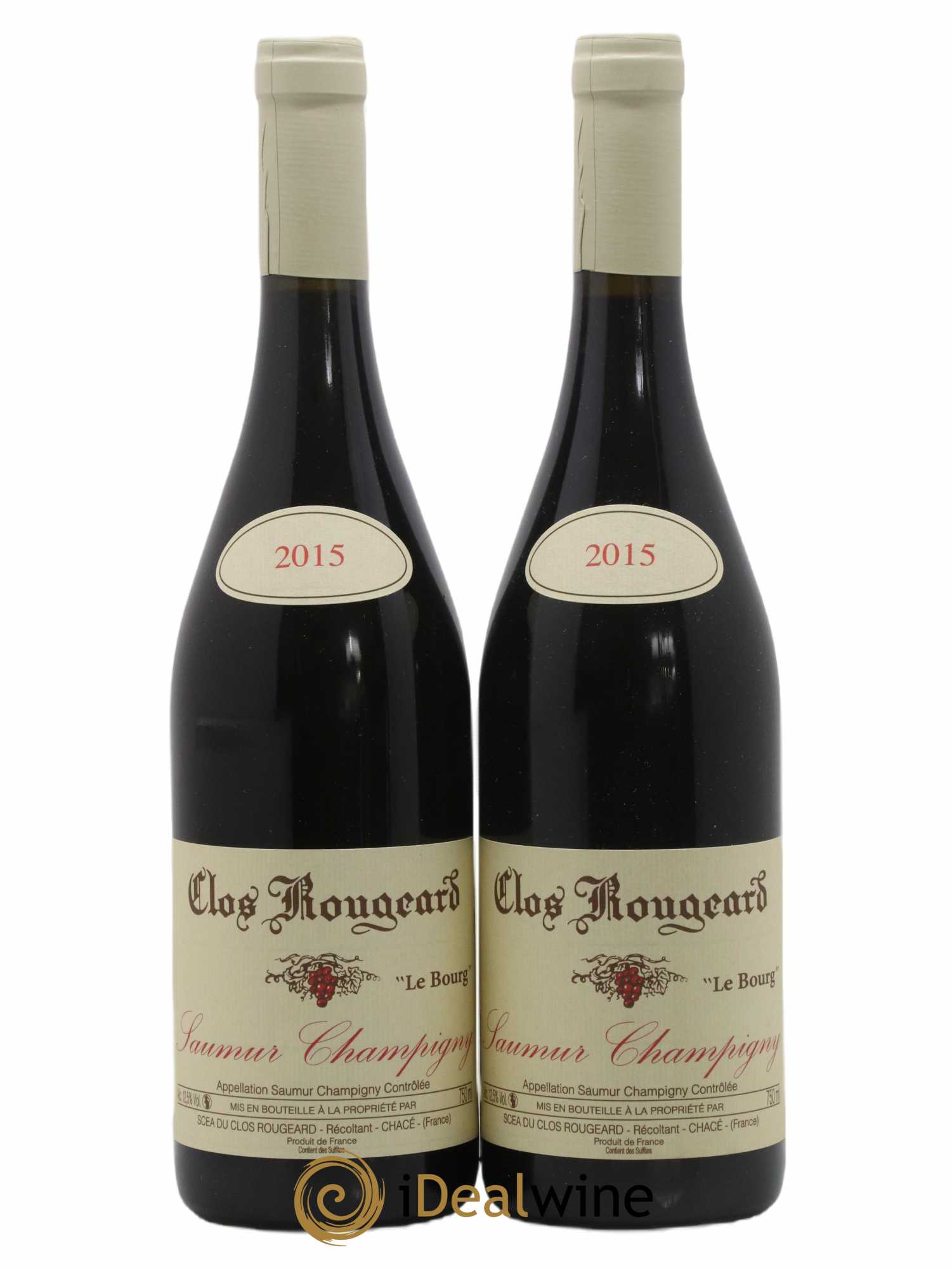 Saumur-Champigny Le Bourg Clos Rougeard 2015 - Lot de 2 bouteilles - 0