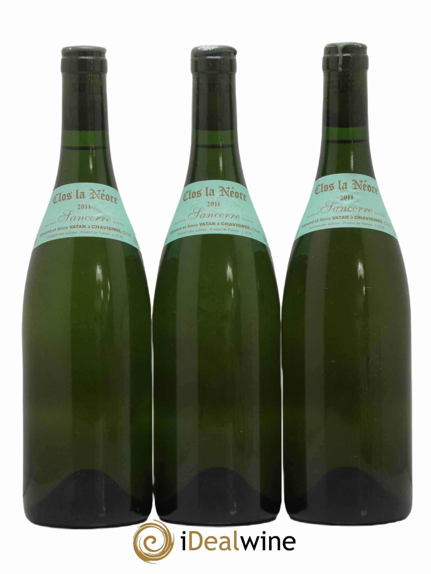 Sancerre Clos la Neore Edmond Vatan 2011 - Lot de 3 bouteilles - 0