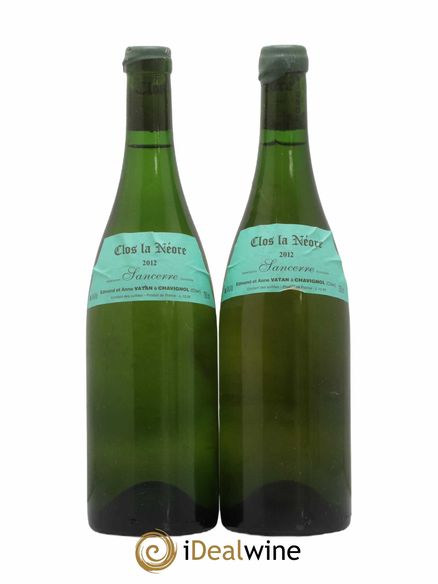 Sancerre Clos la Neore Edmond Vatan 2012 - Lot de 2 bouteilles - 0
