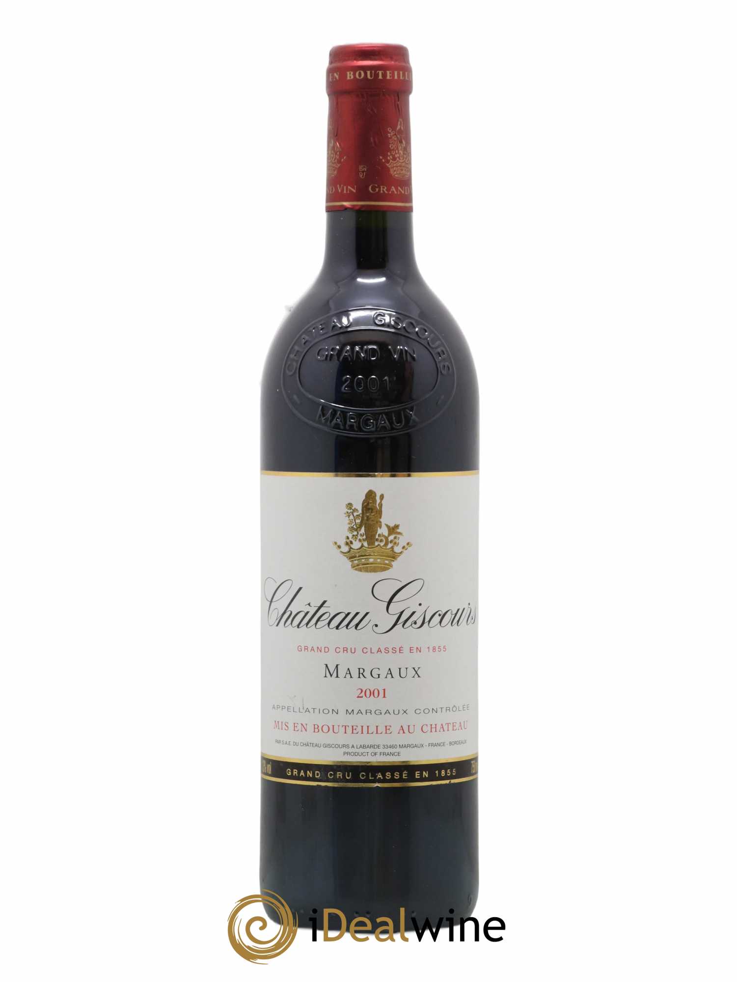 Château Giscours 3ème Grand Cru Classé 2001 - Lot de 1 bouteille - 0