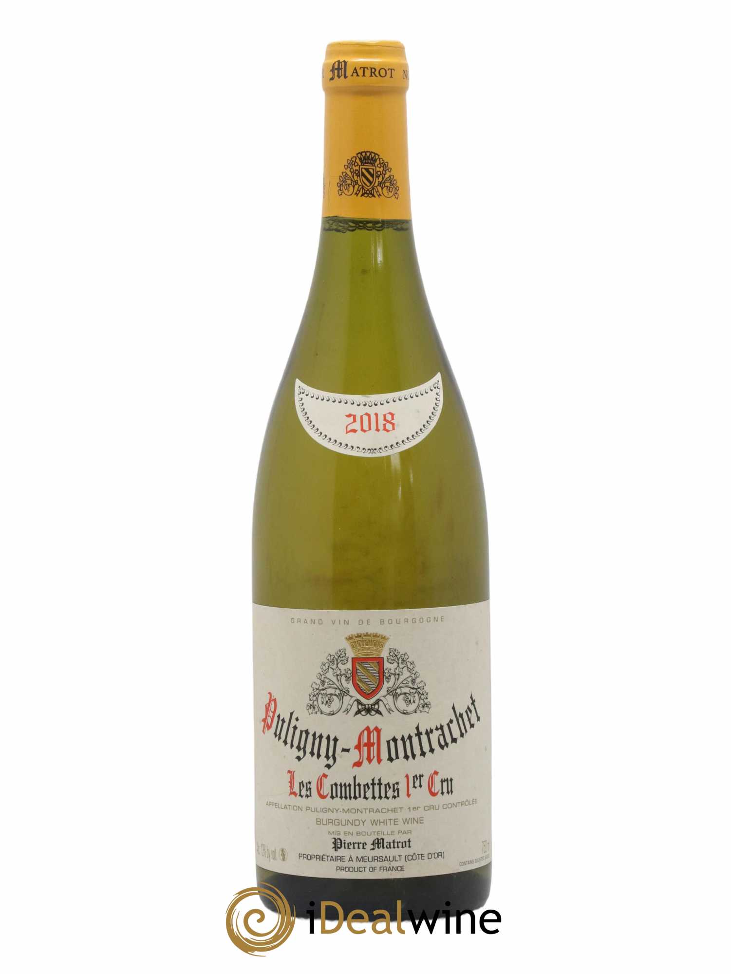 Puligny-Montrachet 1er Cru Les Combettes Matrot (Domaine) 2018 - Lot de 1 bouteille - 0
