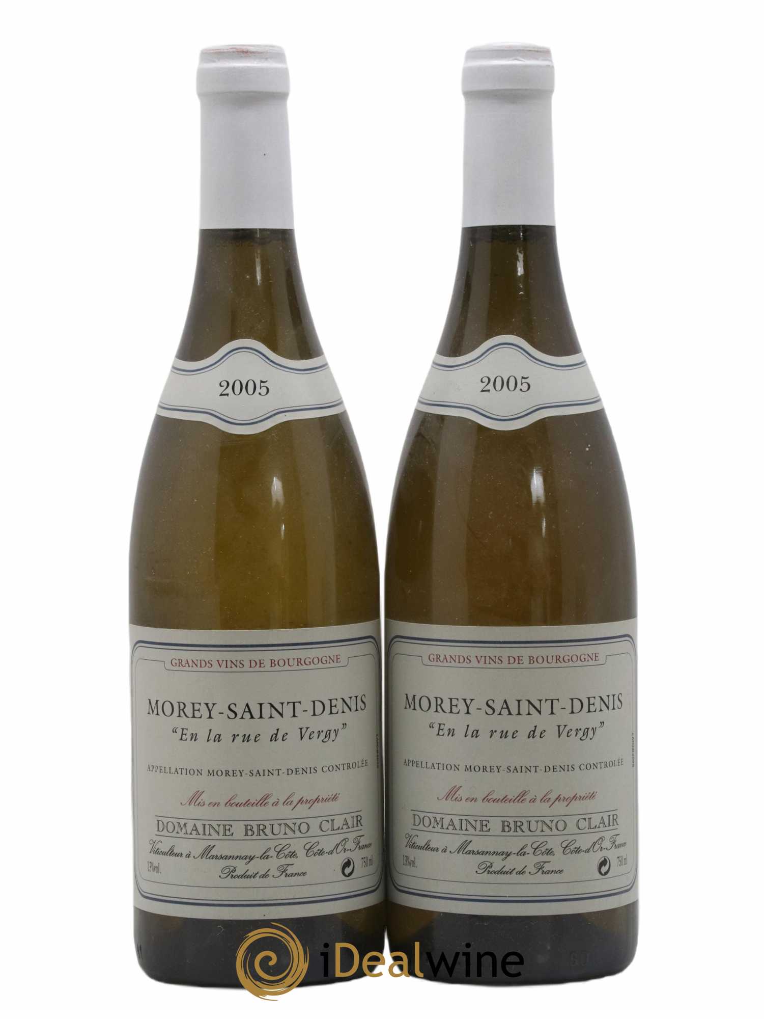 Morey Saint-Denis En la Rue de Vergy Bruno Clair (Domaine) 2005 - Lot de 2 bouteilles - 0