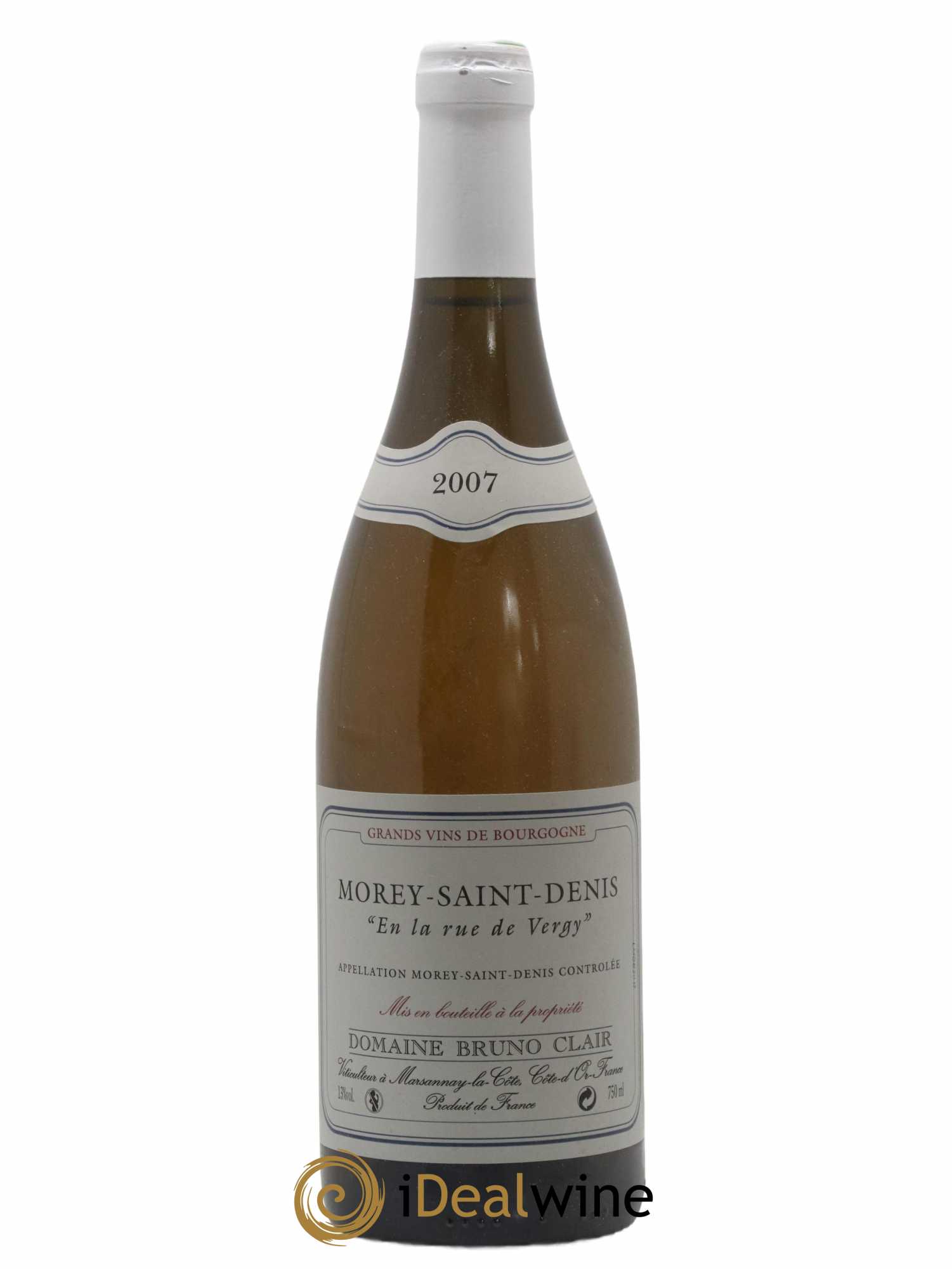 Morey Saint-Denis En la Rue de Vergy Bruno Clair (Domaine) 2007 - Lot de 1 bouteille - 0