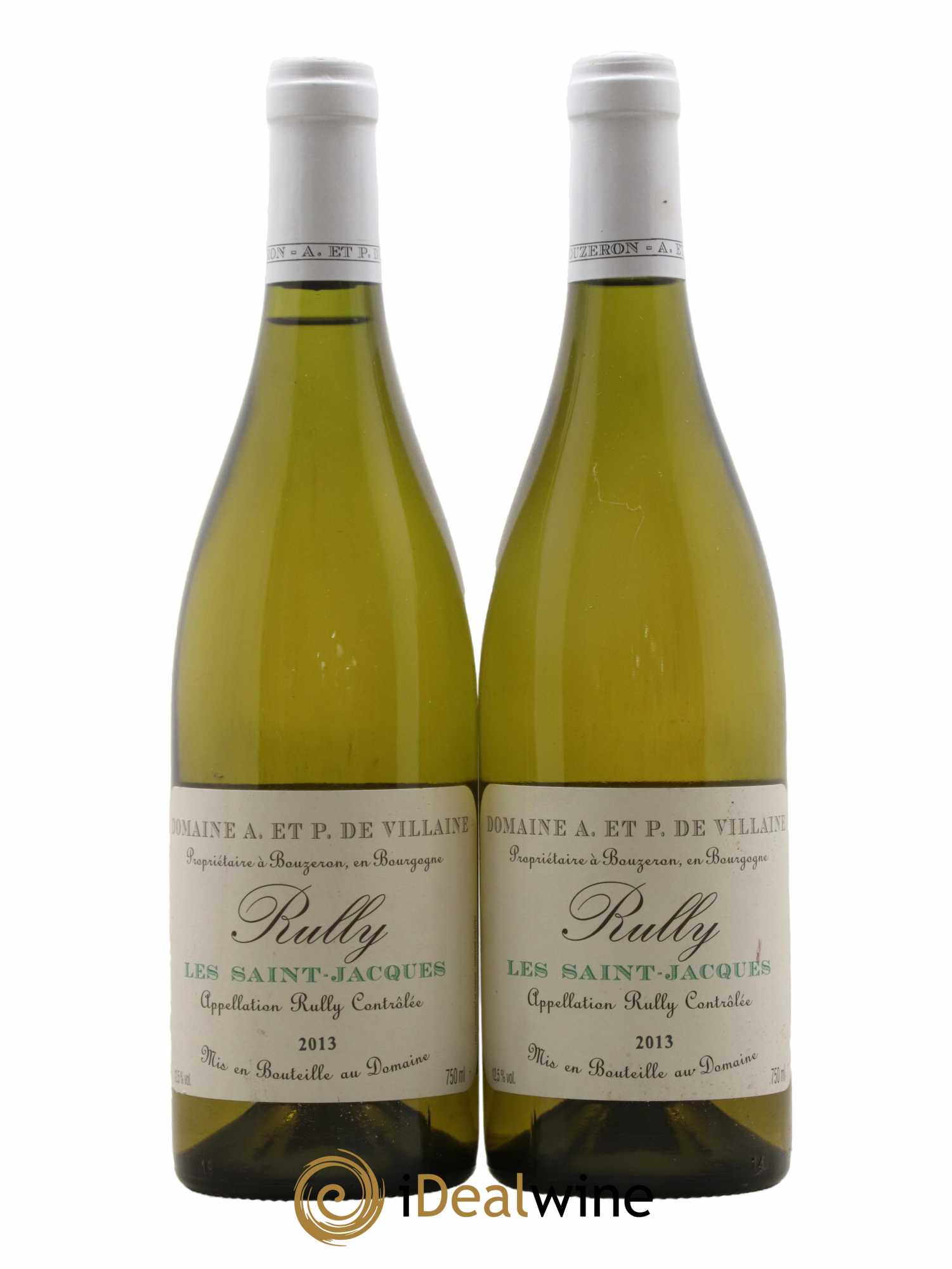 Rully Les Saint-Jacques Domaine de Villaine 2013 - Posten von 2 Flaschen - 0