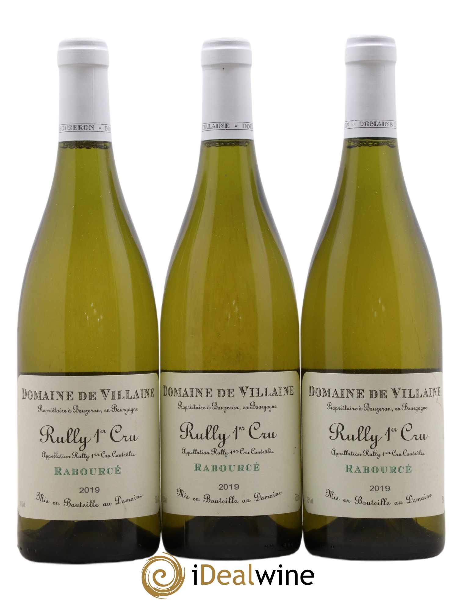 Rully 1er Cru Rabourcé Domaine de Villaine 2019 - Lot de 3 bouteilles - 0