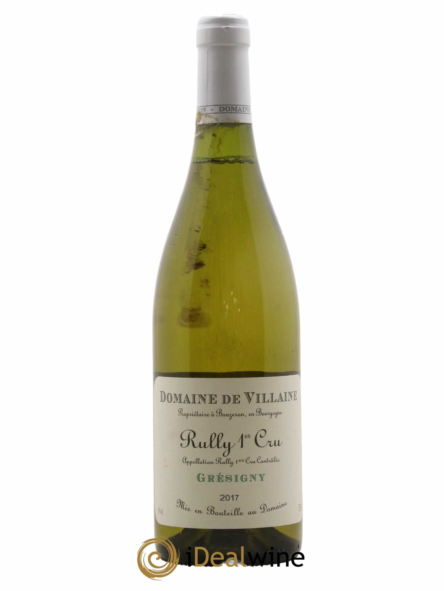 Rully 1er Cru Grésigny Domaine de Villaine 2017 - Lot de 1 bouteille - 0