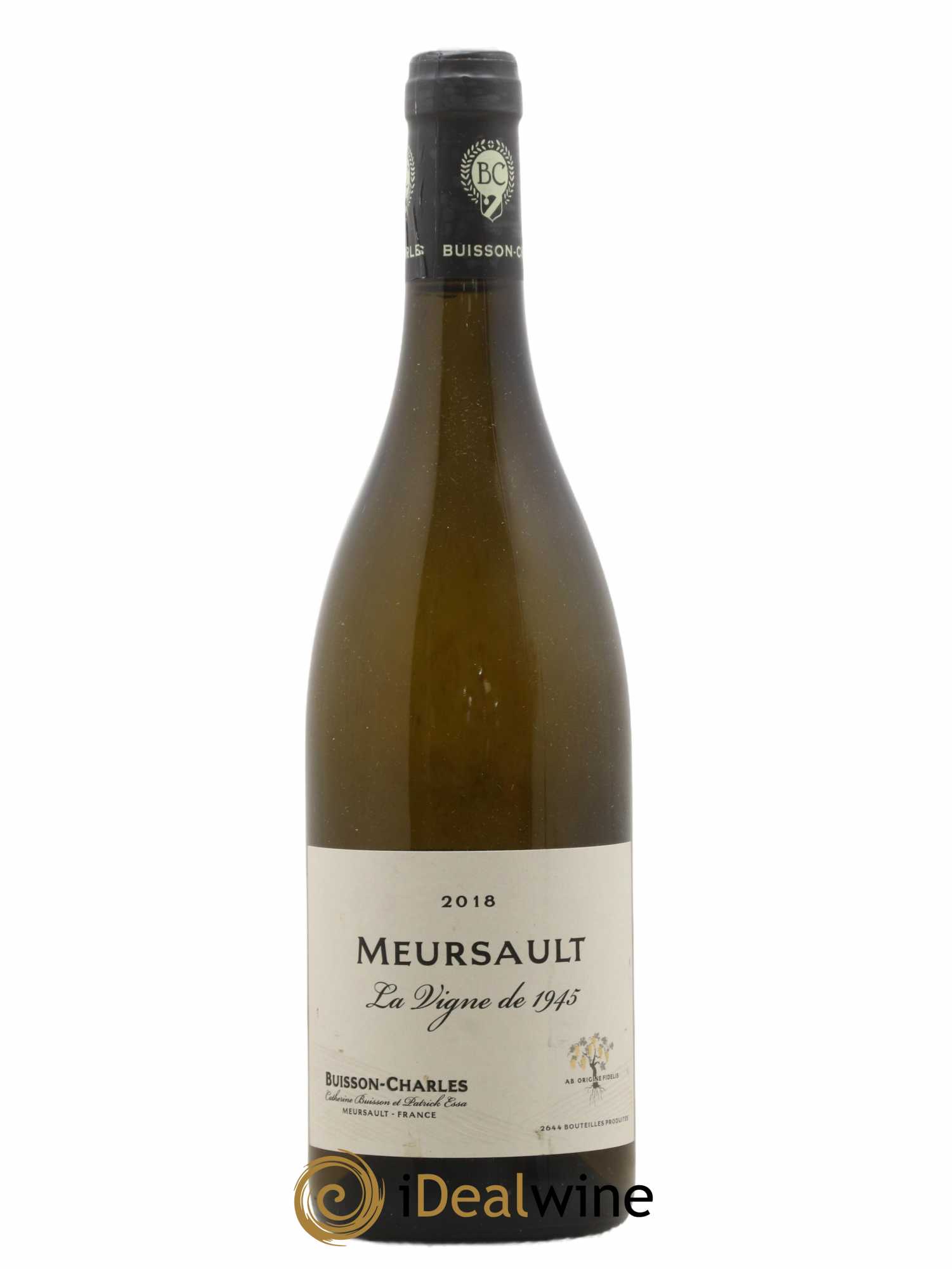 Meursault Vignes de 1945 Buisson-Charles (Domaine) 2018 - Posten von 1 Flasche - 0