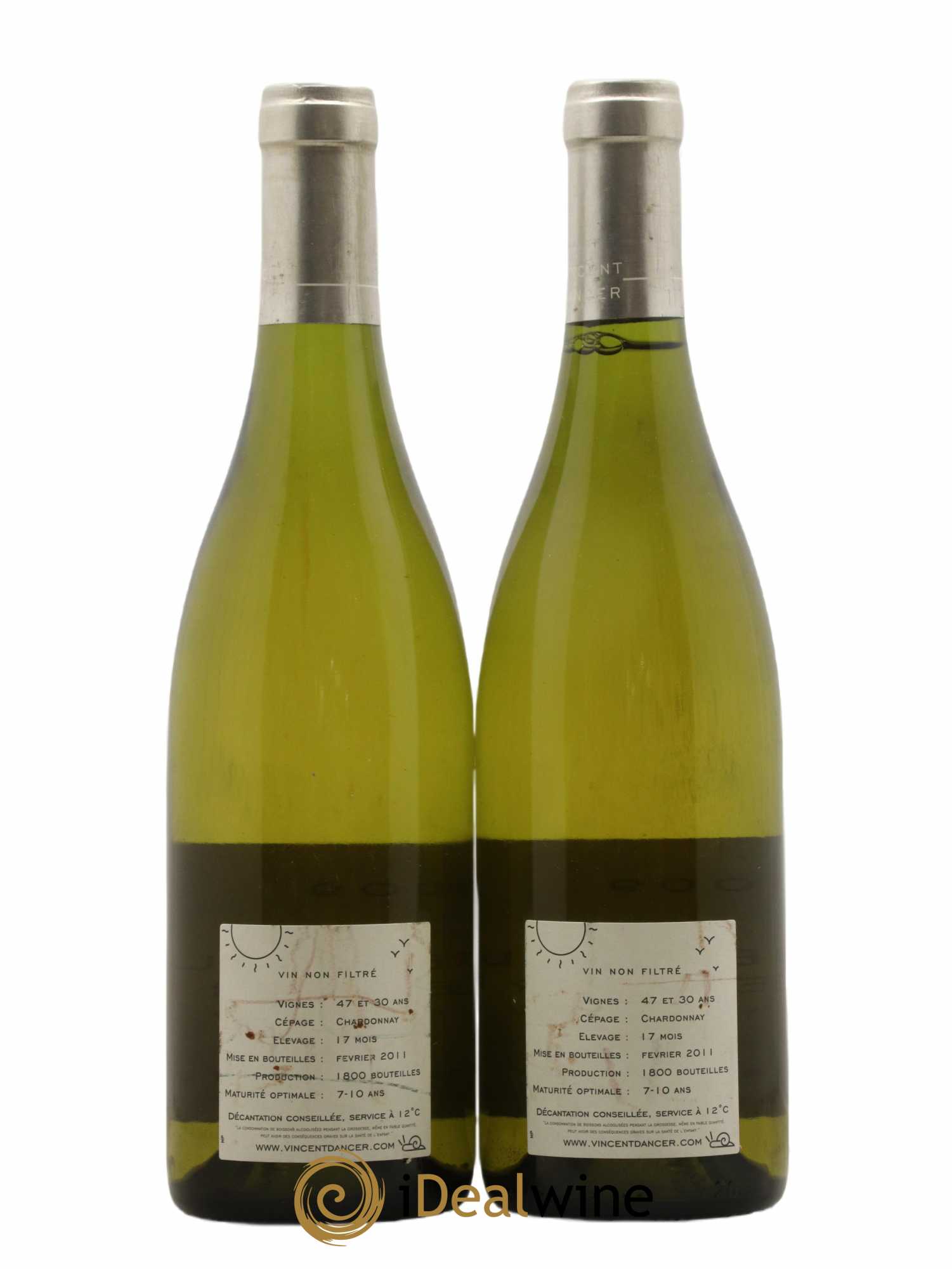 Meursault 1er Cru Perrières Vincent Dancer 2009 - Lot de 2 bouteilles - 1