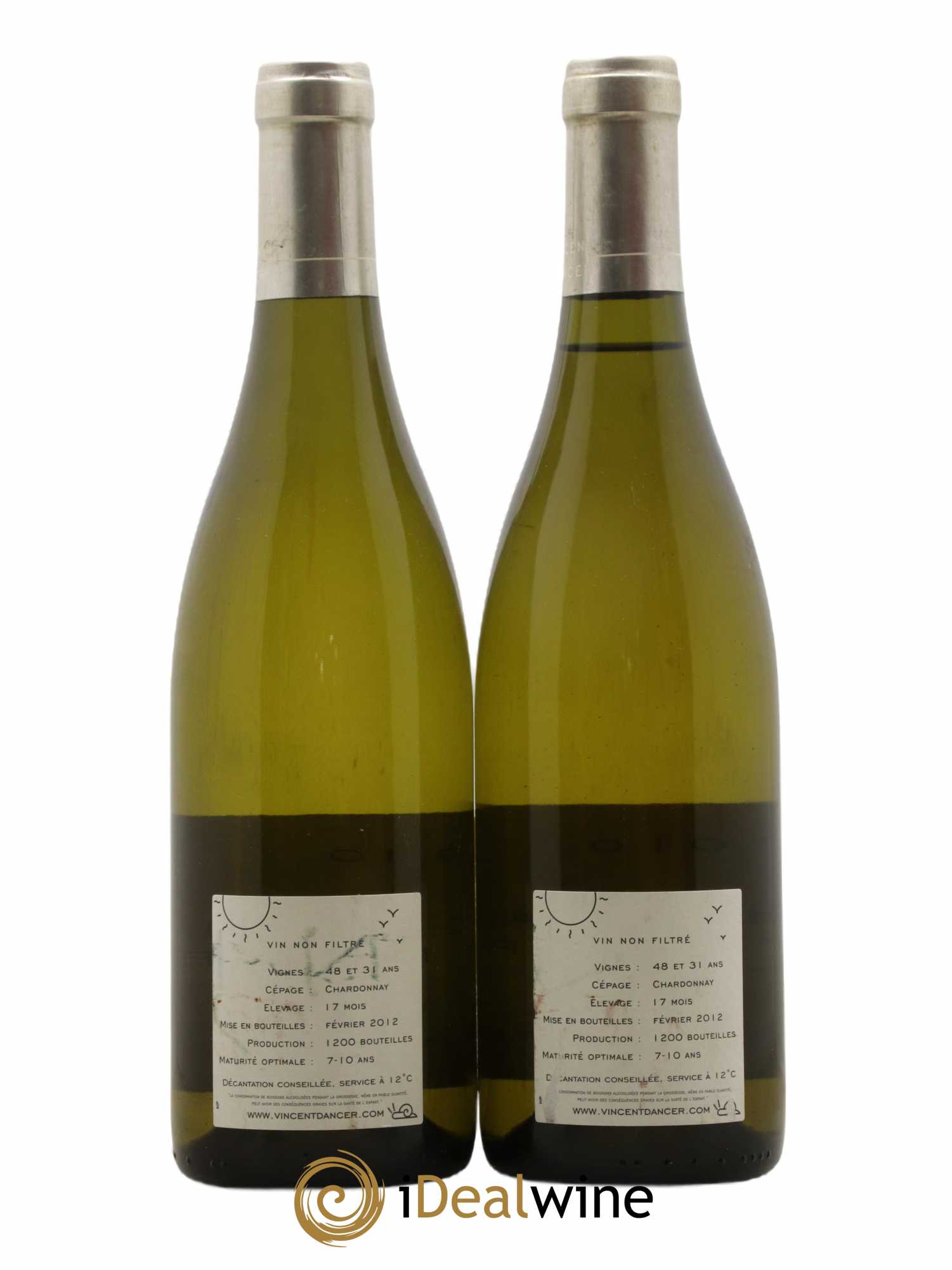 Meursault 1er Cru Perrières Vincent Dancer 2010 - Lot de 2 bouteilles - 1