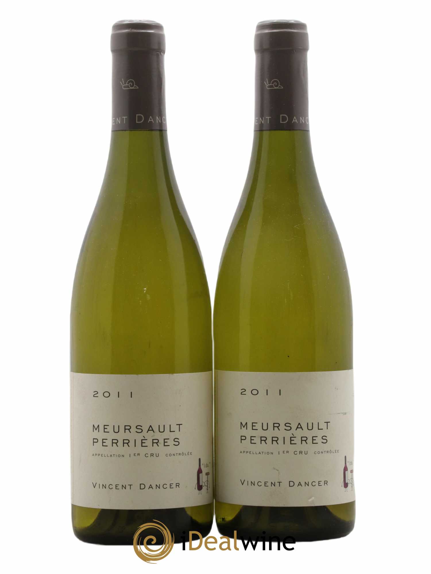 Meursault 1er Cru Perrières Vincent Dancer 2011 - Lot de 2 bouteilles - 0