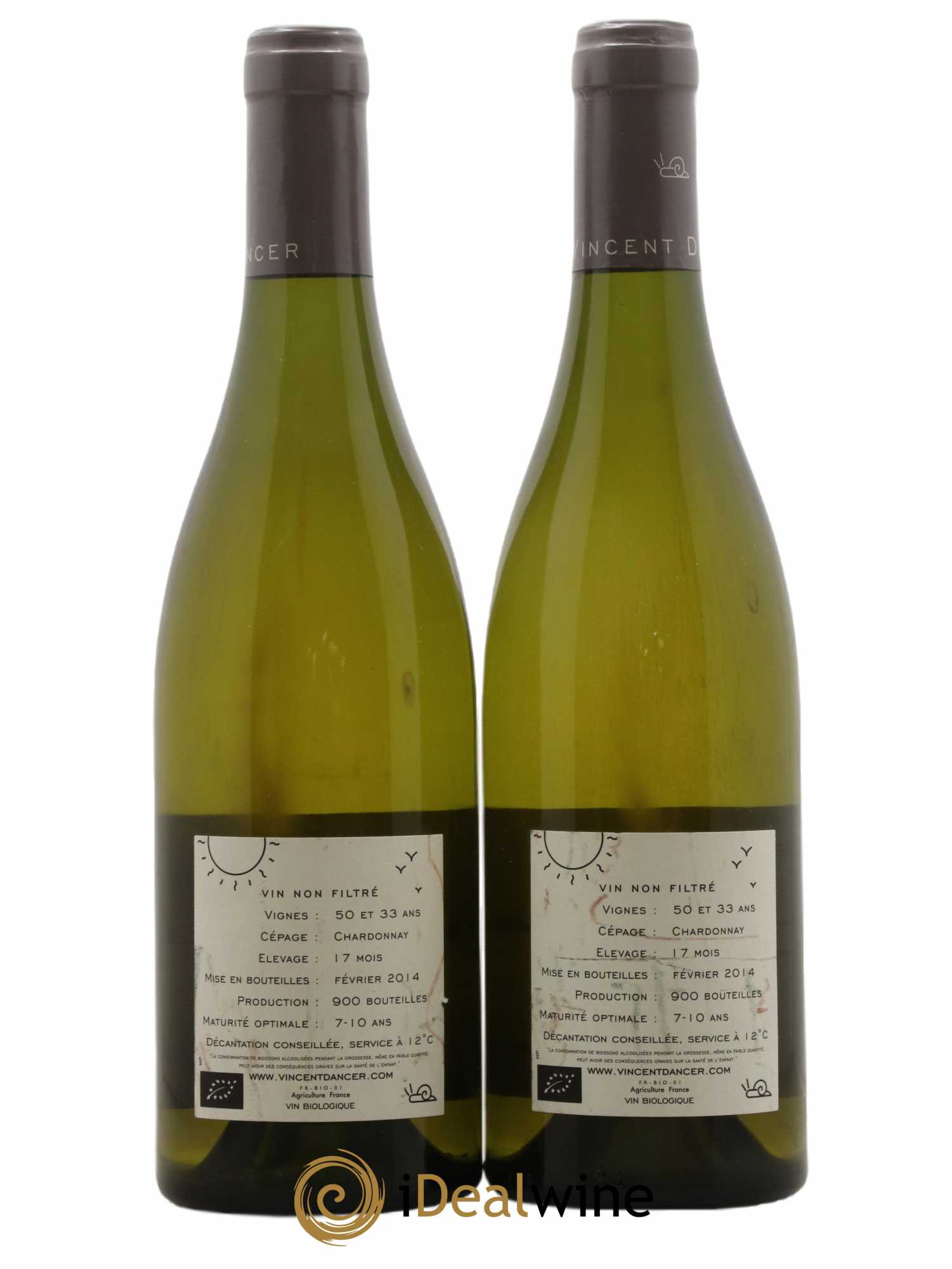 Meursault 1er Cru Perrières Vincent Dancer 2012 - Lot de 2 bouteilles - 1
