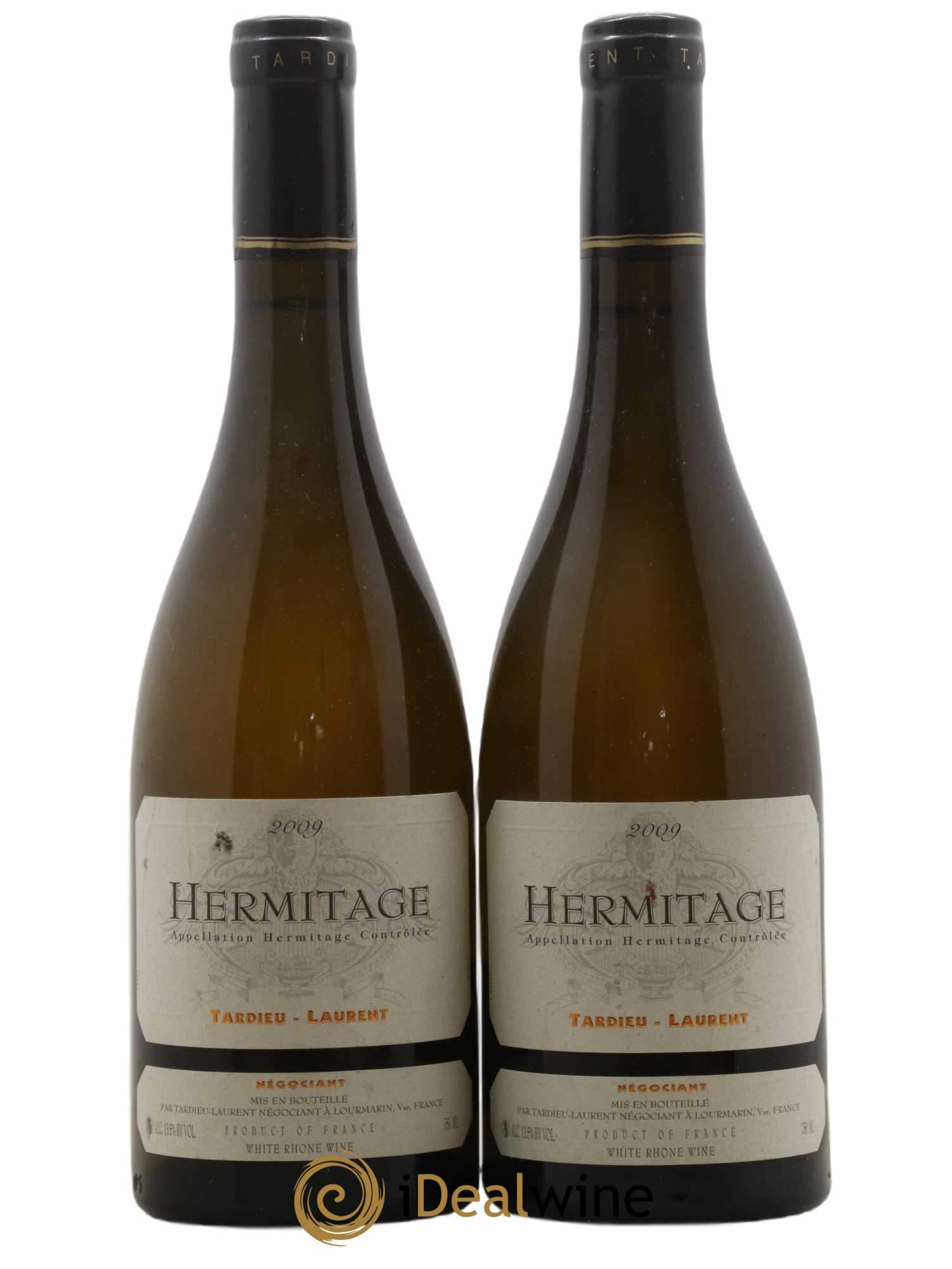 Hermitage Tardieu-Laurent Famille Tardieu 2009 - Lot de 2 bouteilles - 0