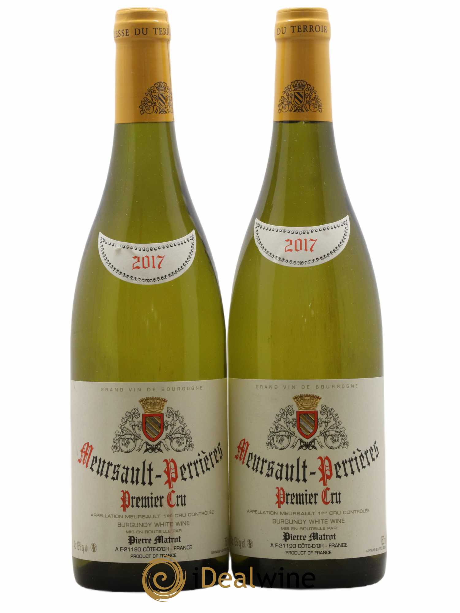 Meursault 1er Cru Perrières Matrot (Domaine) 2017 - Lot de 2 bouteilles - 0