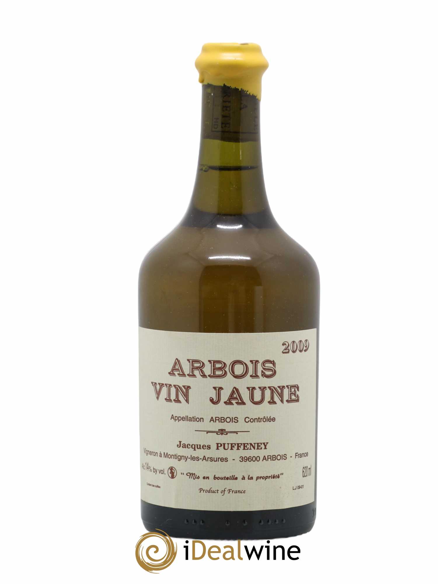 Arbois Vin Jaune Jacques Puffeney 2009 - Lot de 1 bouteille - 0
