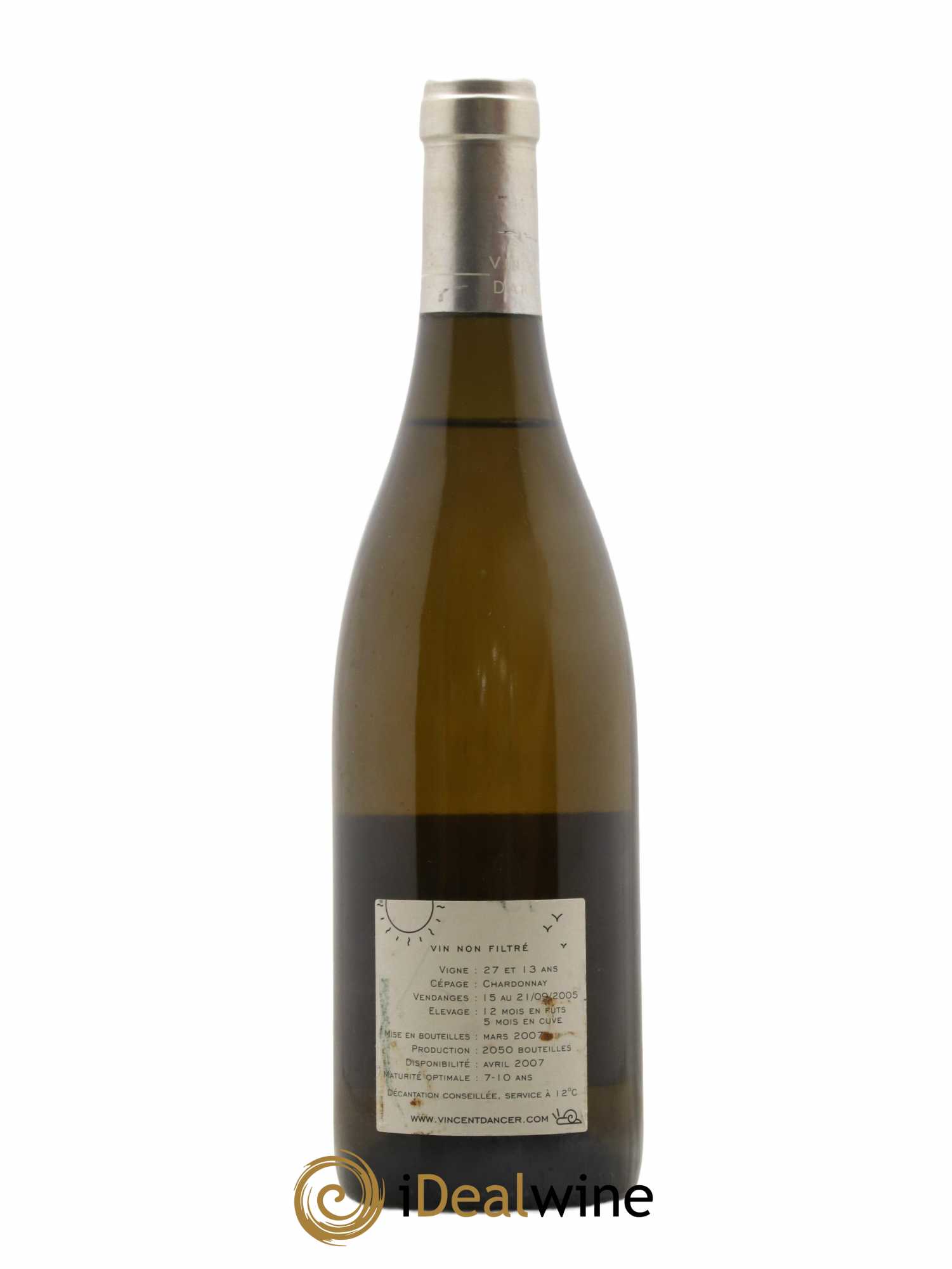 Chassagne-Montrachet 1er Cru La Romanée Vincent Dancer 2005 - Lot de 1 bouteille - 1