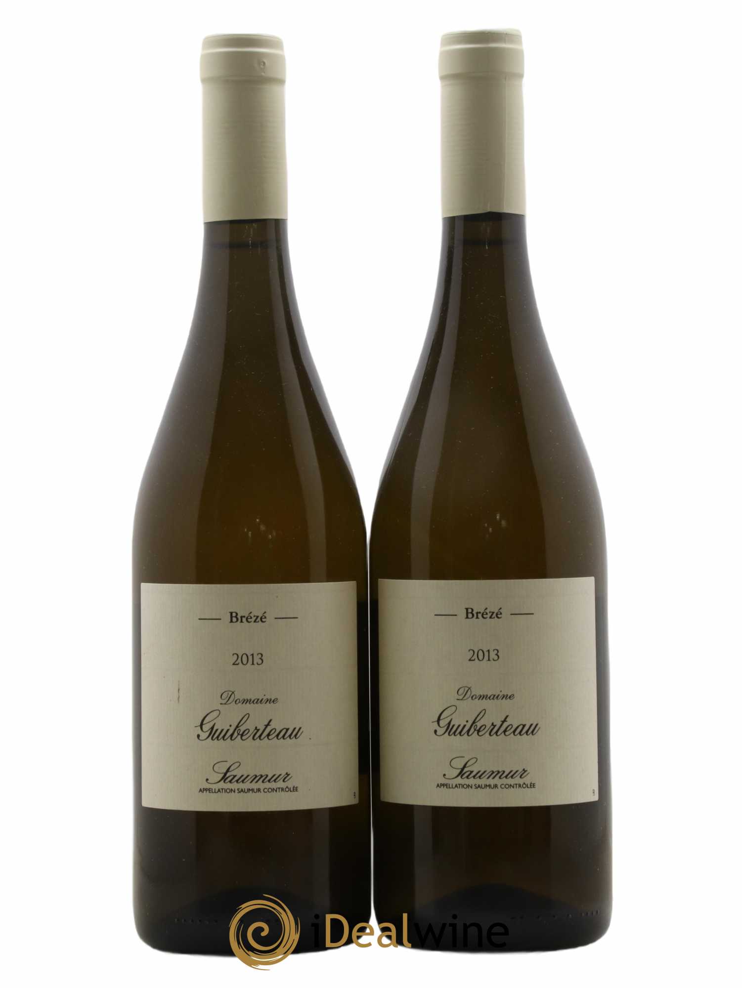 Saumur Brézé Domaine Guiberteau 2013 - Lot de 2 bouteilles - 0