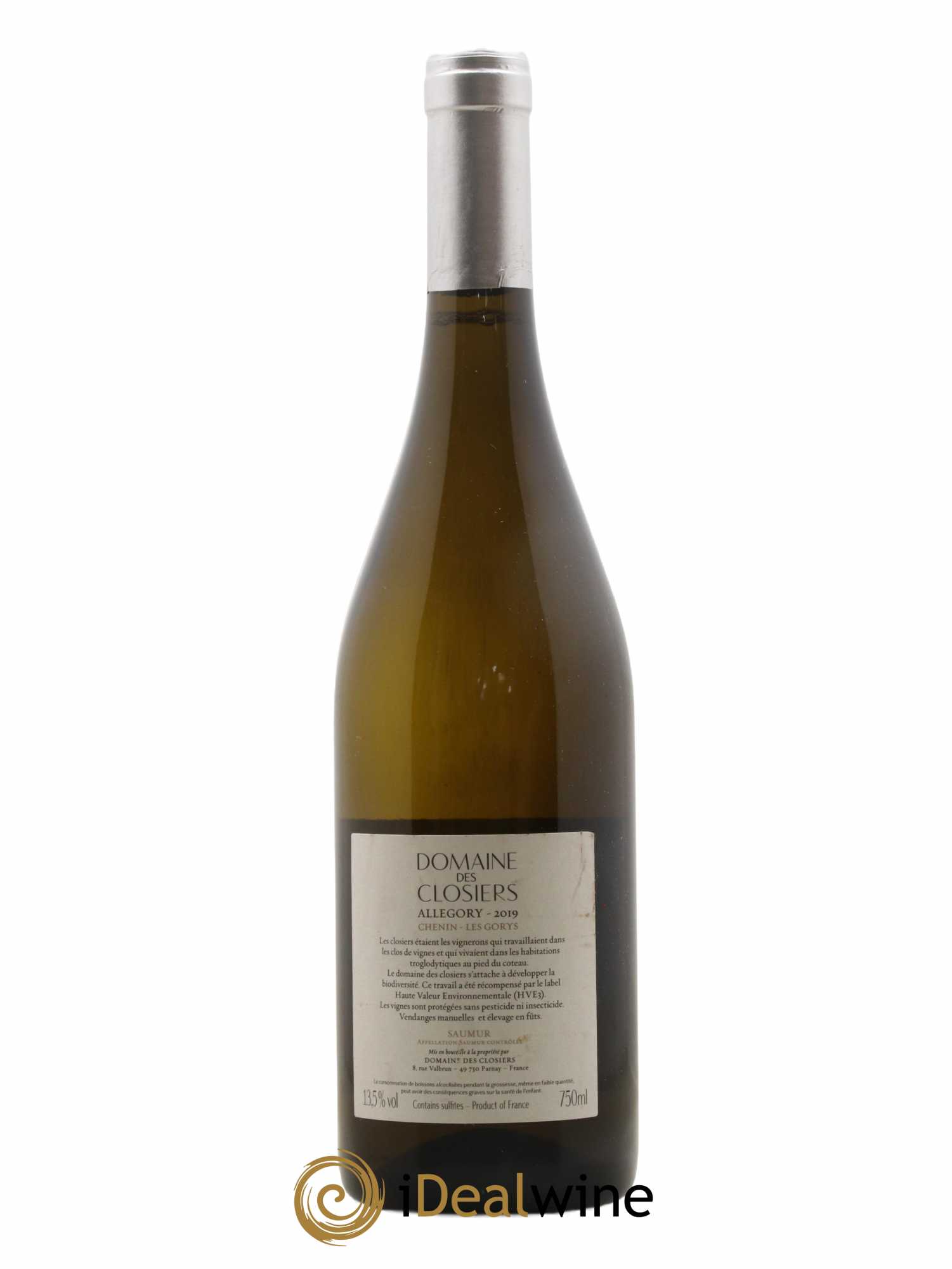 Saumur Allegory Domaine Des Closiers 2019 - Lot de 1 bouteille - 1