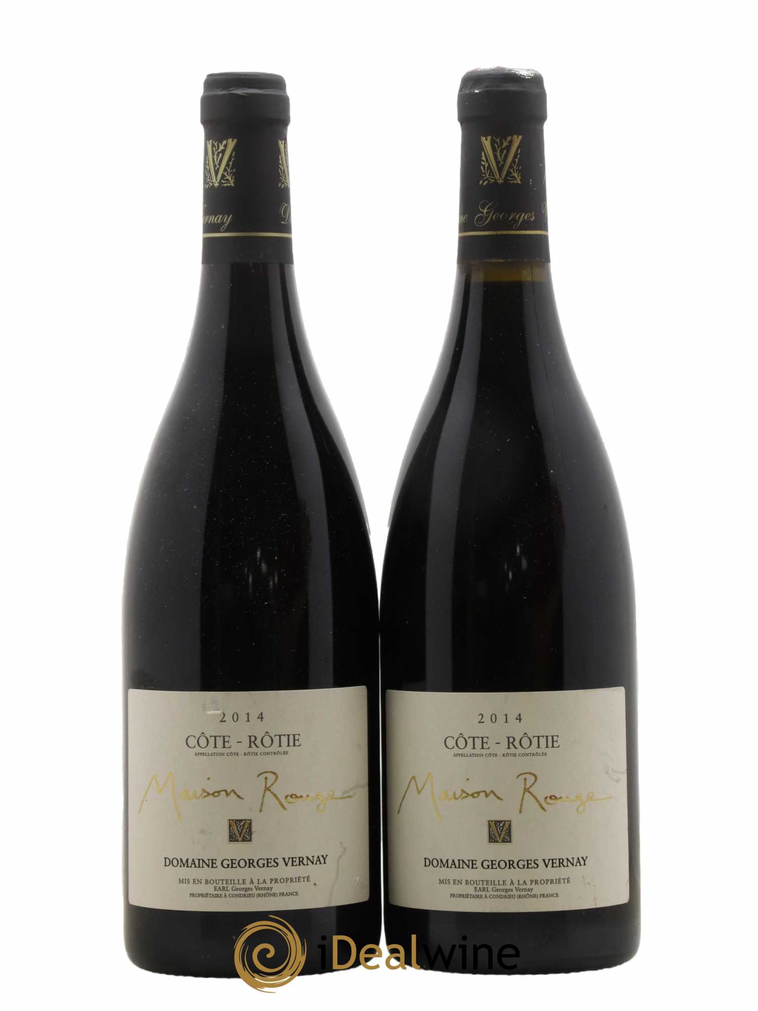 Côte-Rôtie Maison Rouge Georges Vernay 2014 - Lot de 2 bouteilles - 0