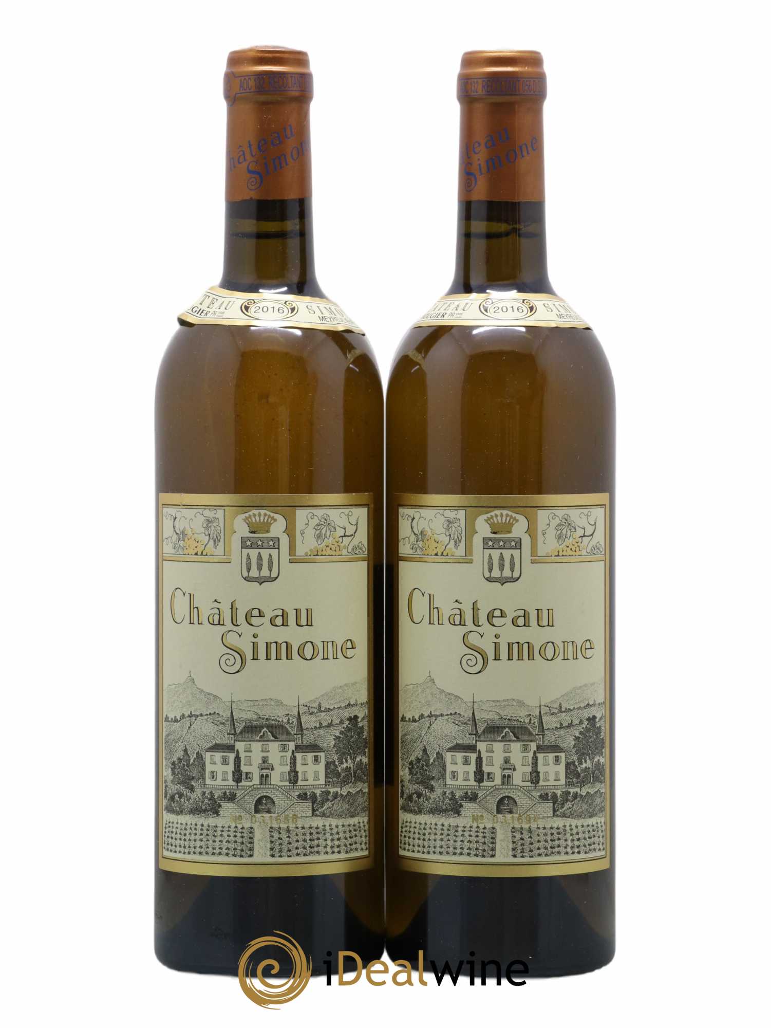 Palette Château Simone Famille Rougier 2016 - Lot de 2 bouteilles - 0