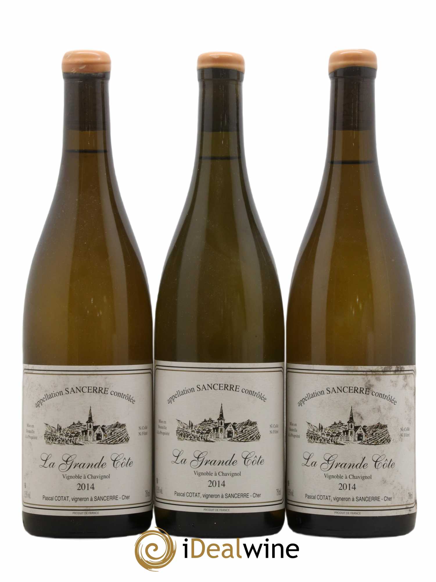 Sancerre La Grande Côte Pascal Cotat 2014 - Posten von 3 Flaschen - 0