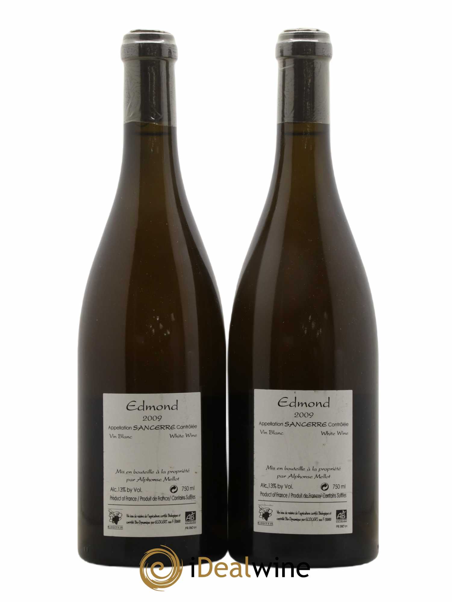 Sancerre Cuvée Edmond Alphonse Mellot 2009 - Lot de 2 bouteilles - 1