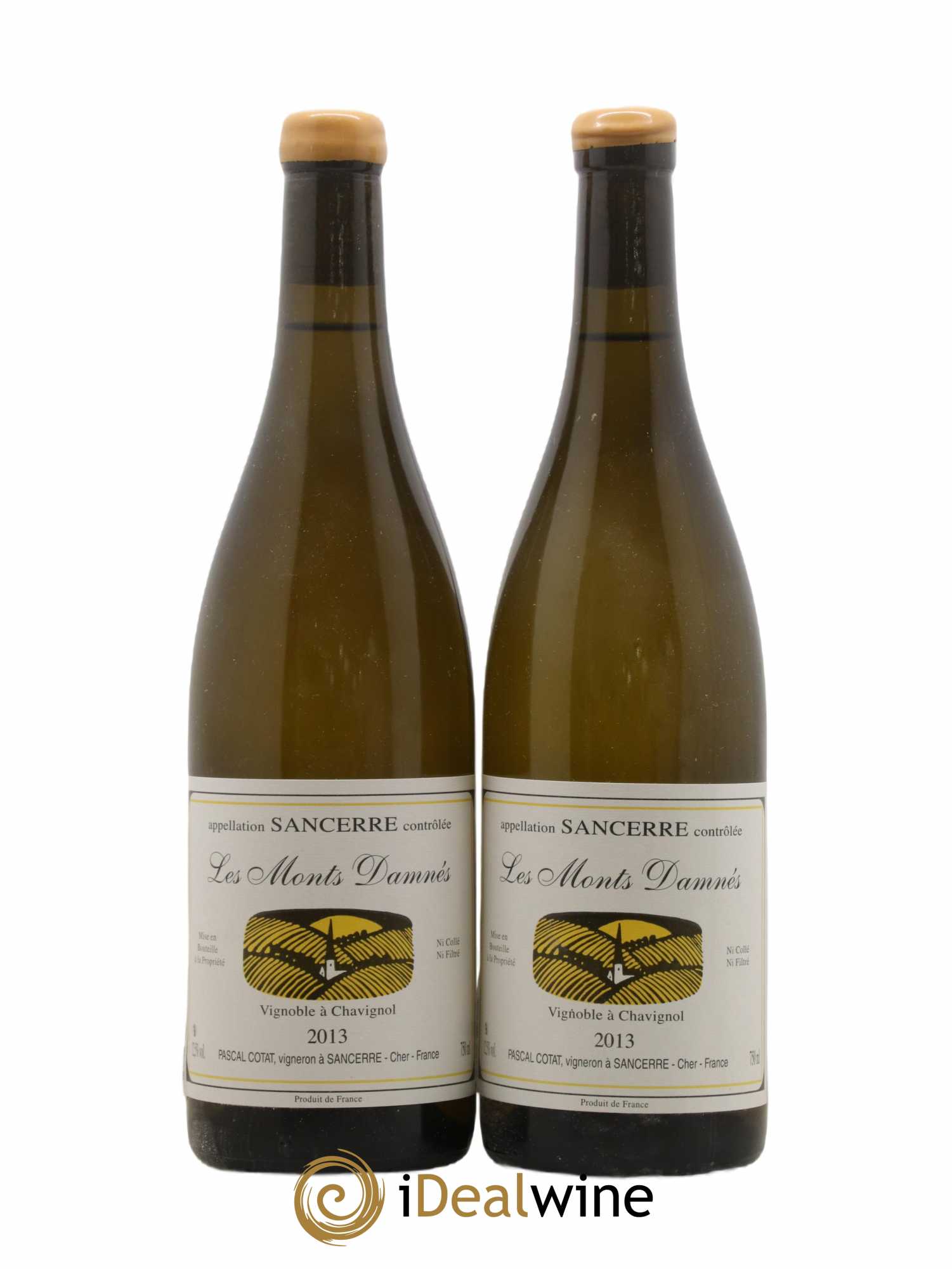 Sancerre Les Monts Damnés Pascal Cotat 2013 - Lot de 2 bouteilles - 0