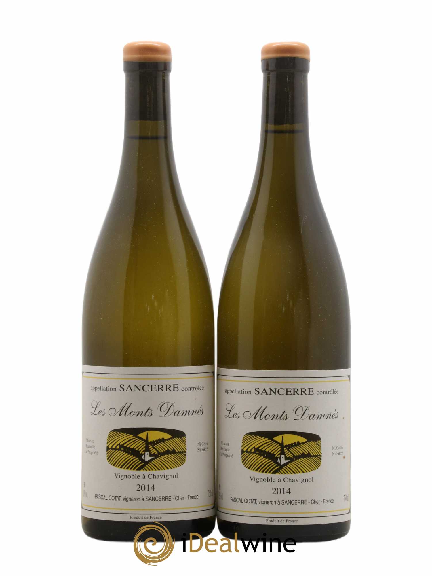 Sancerre Les Monts Damnés Pascal Cotat 2014 - Lot de 2 bouteilles - 0