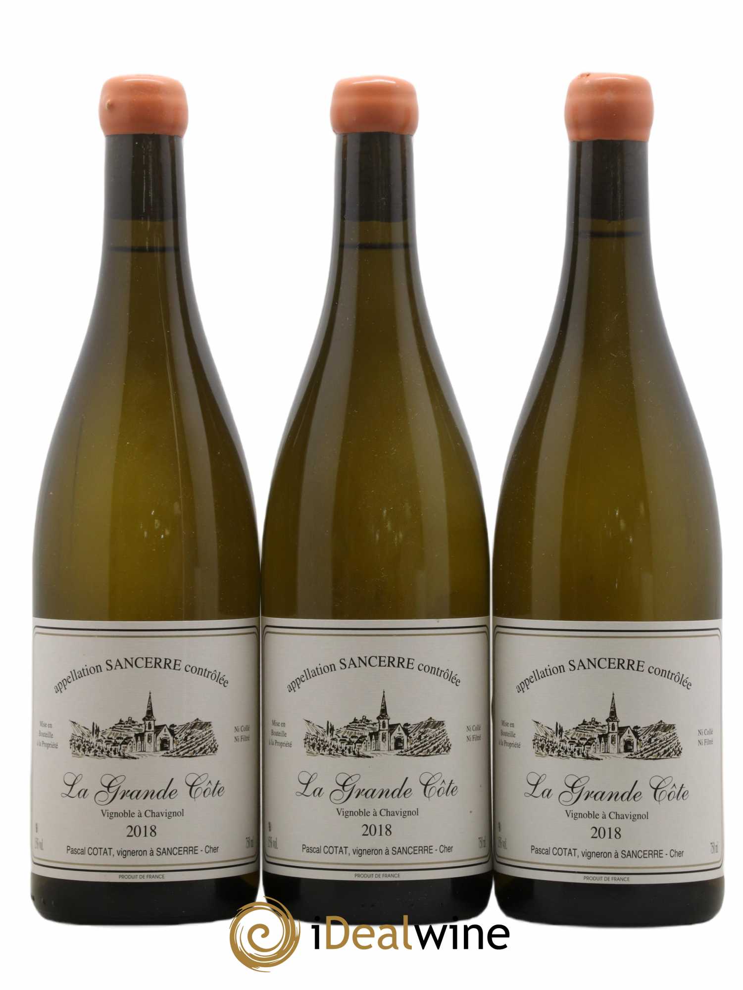 Sancerre La Grande Côte Pascal Cotat 2018 - Lot de 3 bouteilles - 0