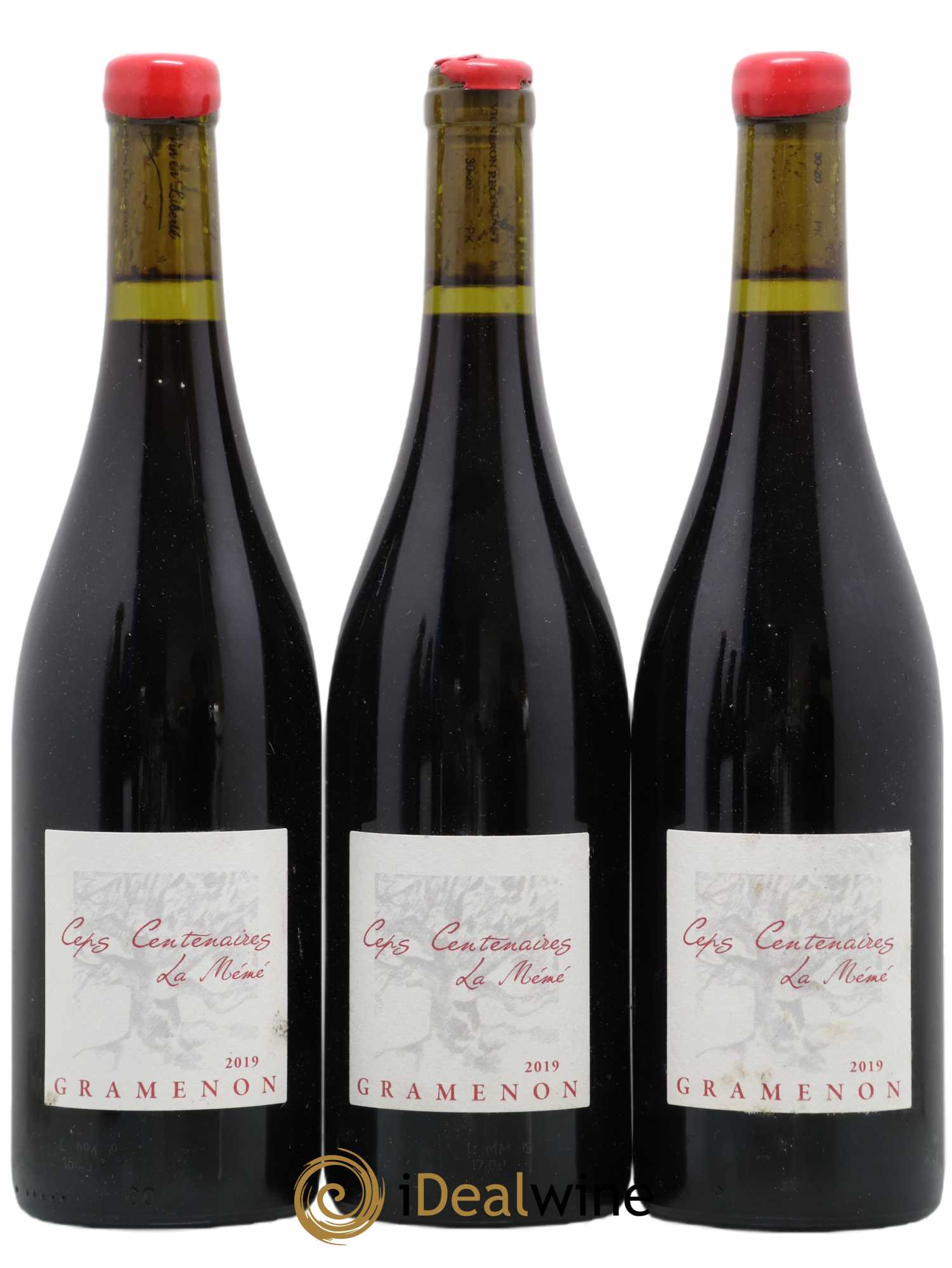 Côtes-du-Rhône La Mémé Ceps Centenaires Gramenon (Domaine) 2019 - Lot de 3 bouteilles - 0