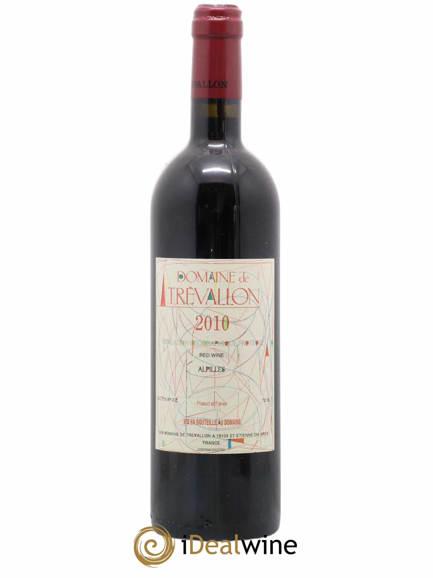 Alpilles Trévallon (Domaine de) Eloi Dürrbach 2010 - Lot de 1 bouteille - 0