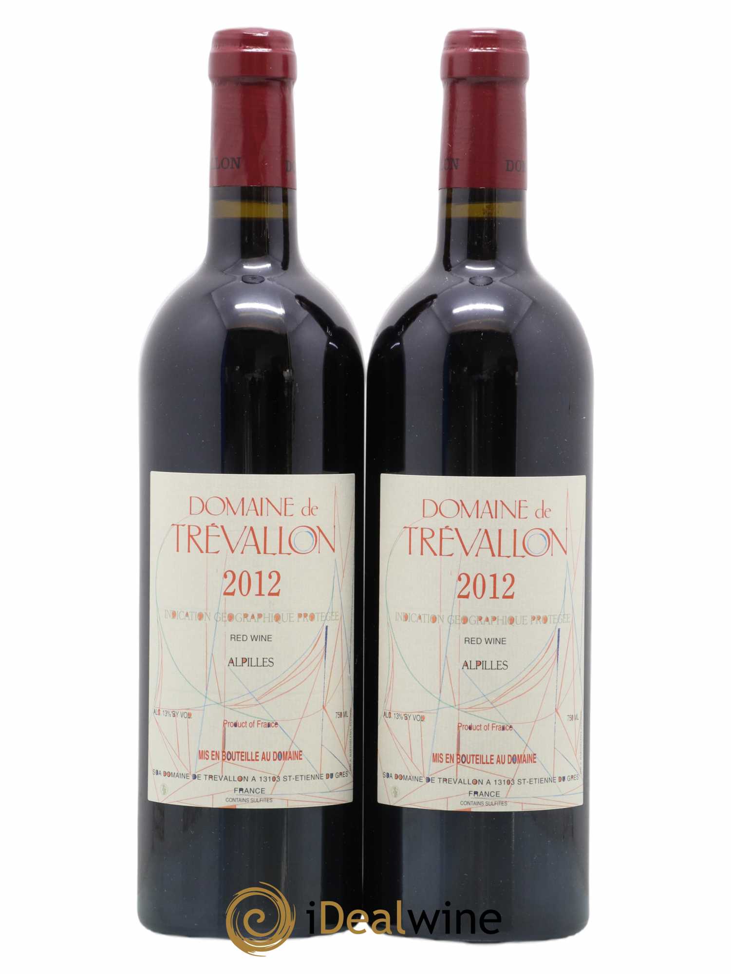 Alpilles Trévallon (Domaine de) Eloi Dürrbach 2012 - Lot de 2 bouteilles - 0
